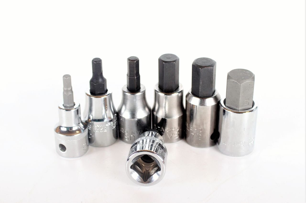 Saltus Stecknuss SALTUS 1/2\ Innensechskant-Set 7 teilig 5-17 mm 5221 Stecknuss S…