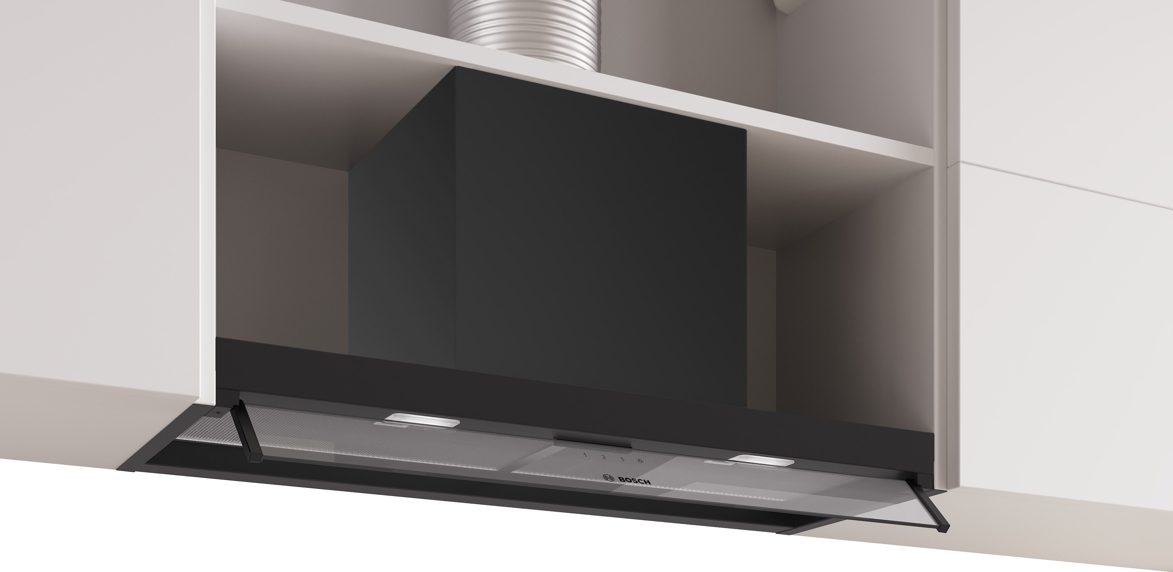 BOSCH Lüfterbaustein DBB85CC60 Serie Serie 4 Viel Stauraum im T-Design & ein Dual-Filter für frische Luft