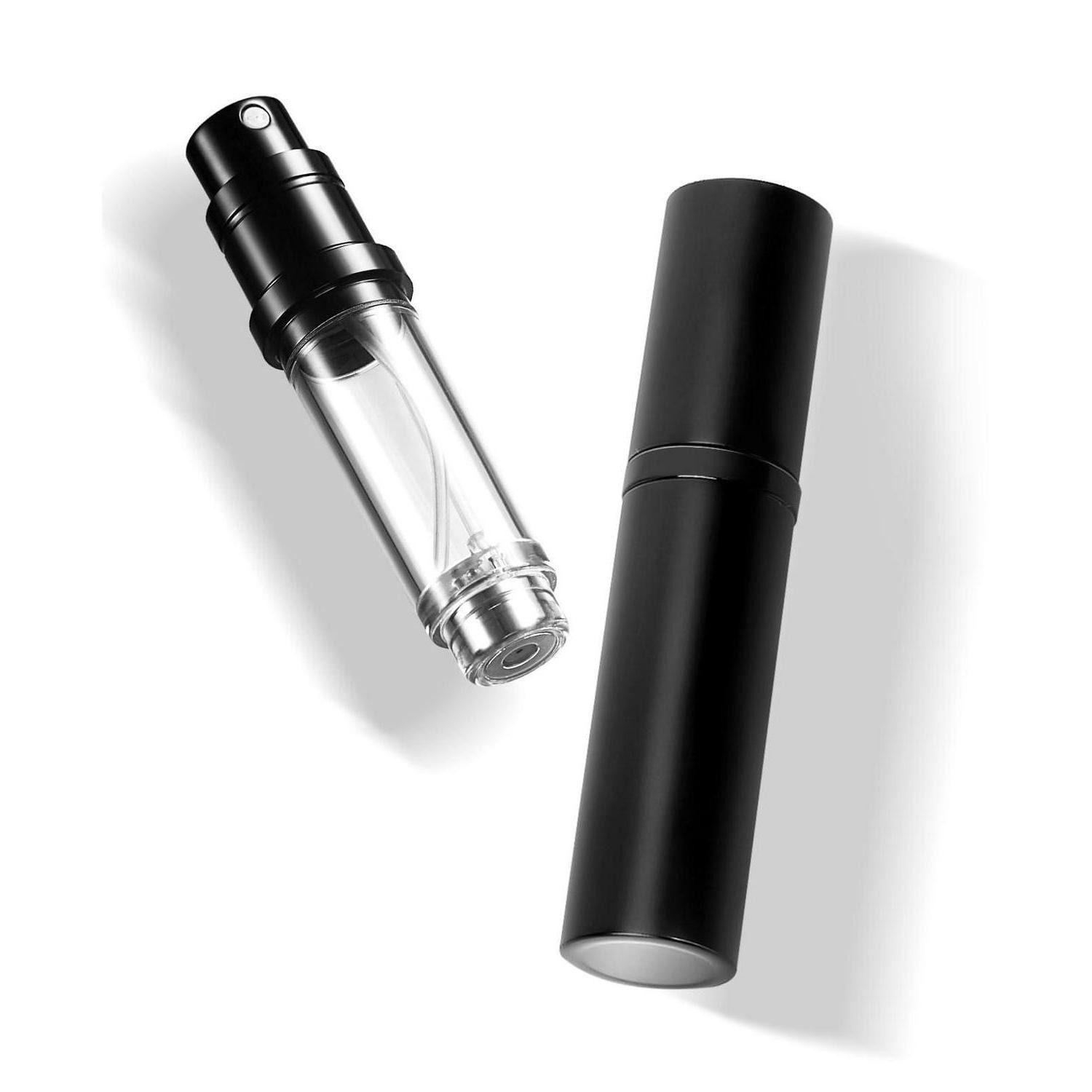 LuxusKollektion Parfümzerstäuber Parfümzerstäuber Leer 5ml Schwarz