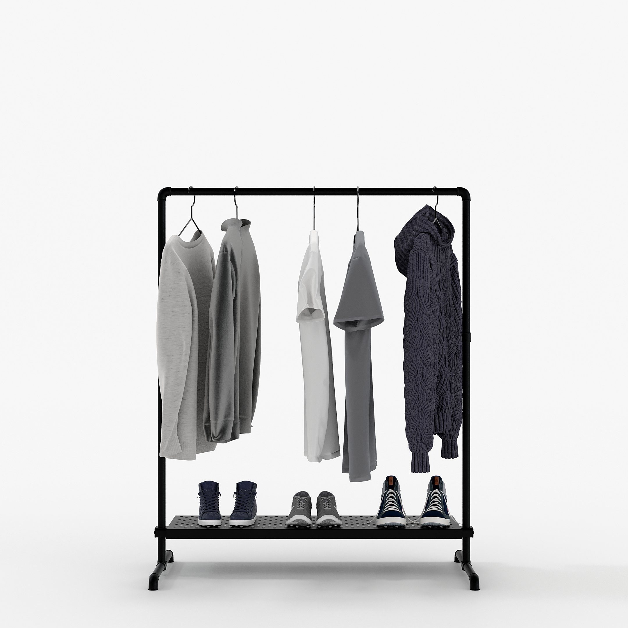 pamo. design Garderobenständer Schmaler Kleiderständer, (ohne günstig online kaufen