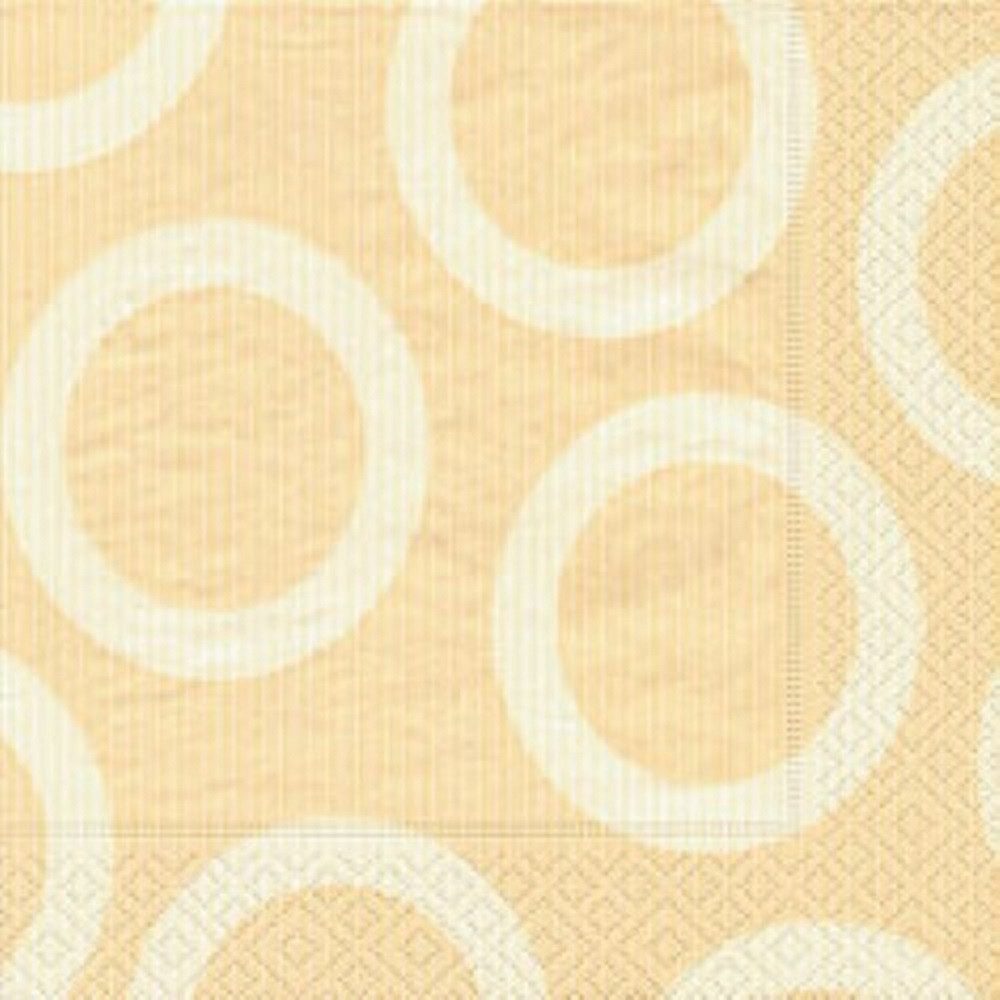 Paper+Design Papierserviette 20 LUNCH SERVIETTEN 33x33cm CIRCLE Kreise von Paper + Design tabletop