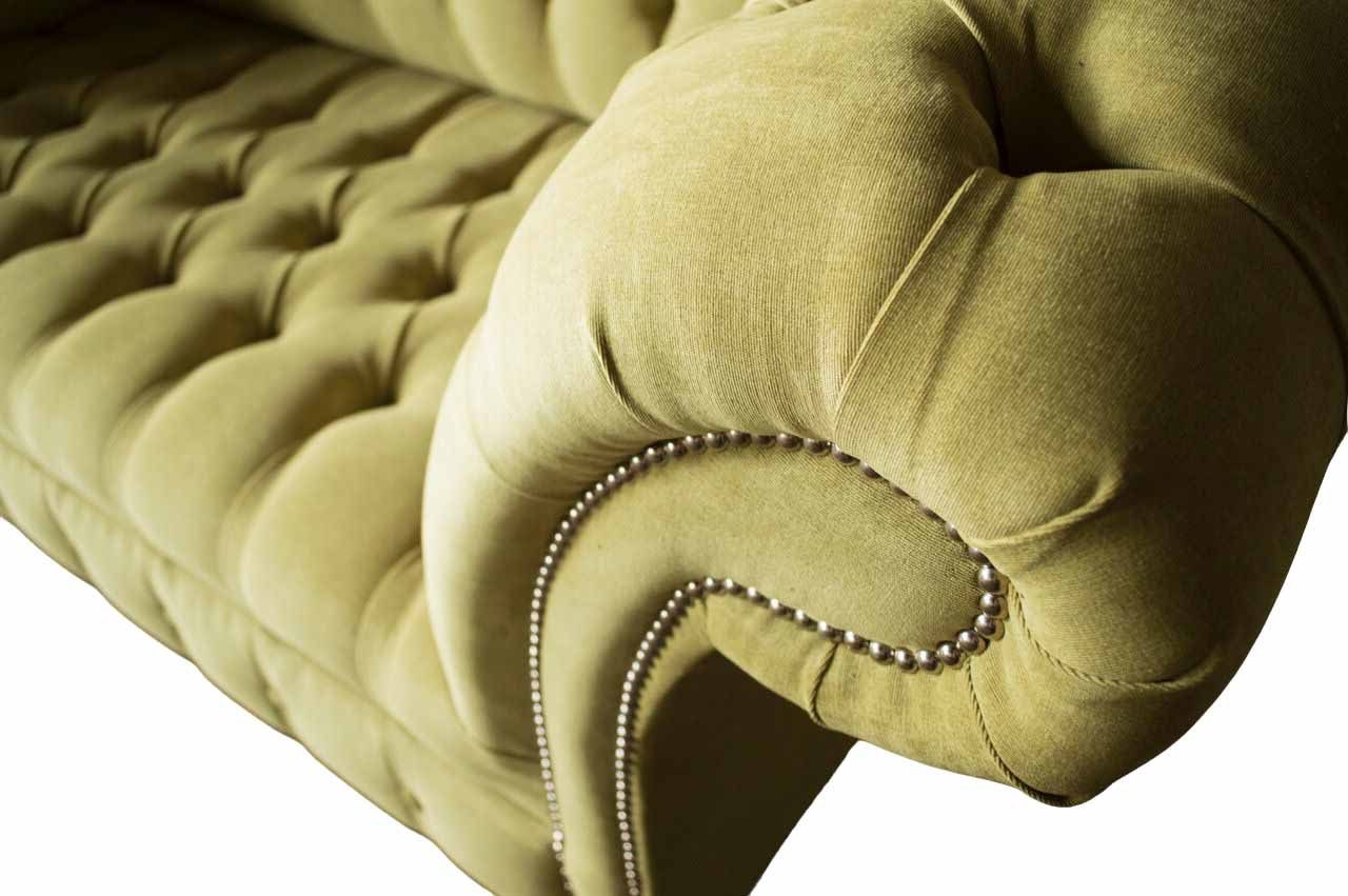 JVmoebel Chesterfield-Sofa, Sofa Sofas Wohnzimmer Couch Zweisitzer Design Klassisch