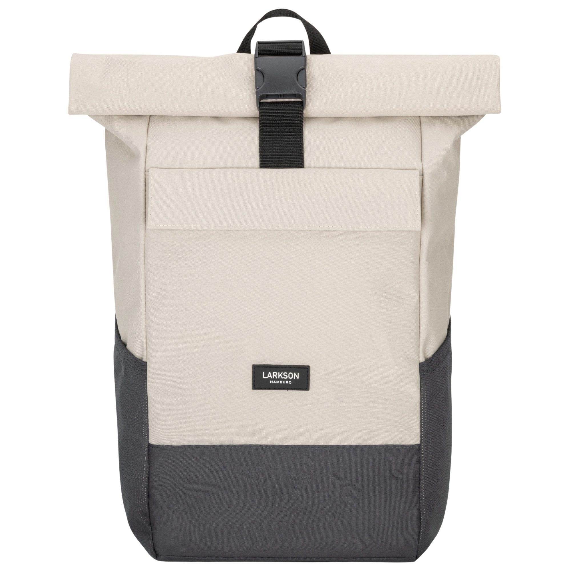 LARKSON Cityrucksack No 4, Rolltop Damen Herren, Laptop Fach (1-tlg), Wasserabweisend