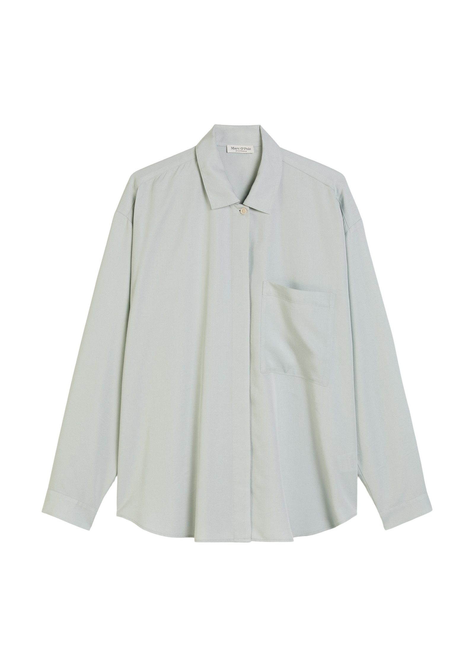 Langarmbluse aus TENCEL™ Lyocell
