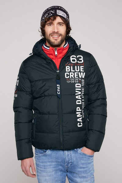 Blaue Camp David Herren Winterjacken online kaufen | OTTO