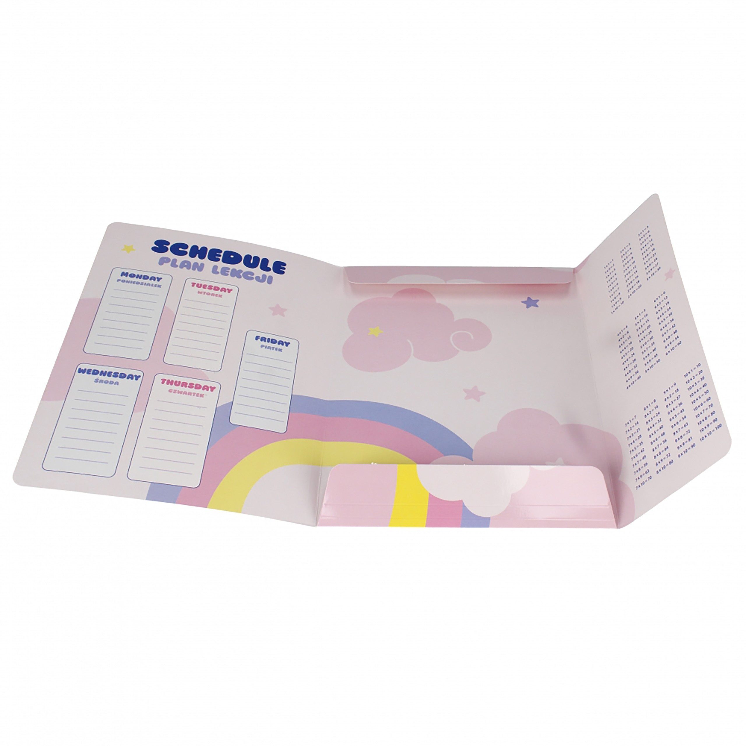 Sarcia.eu Konferenzmappe Einhorn Jurismappe mit Gummizug, rosa A4