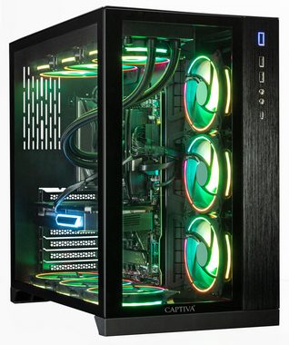 CAPTIVA Highend Gaming I82-095 Gaming-PC (Intel® Core i9 14900KF, GeForce® RTX™ 4070 Ti Super, 32 GB RAM, 1000 GB SSD, Wasserkühlung)