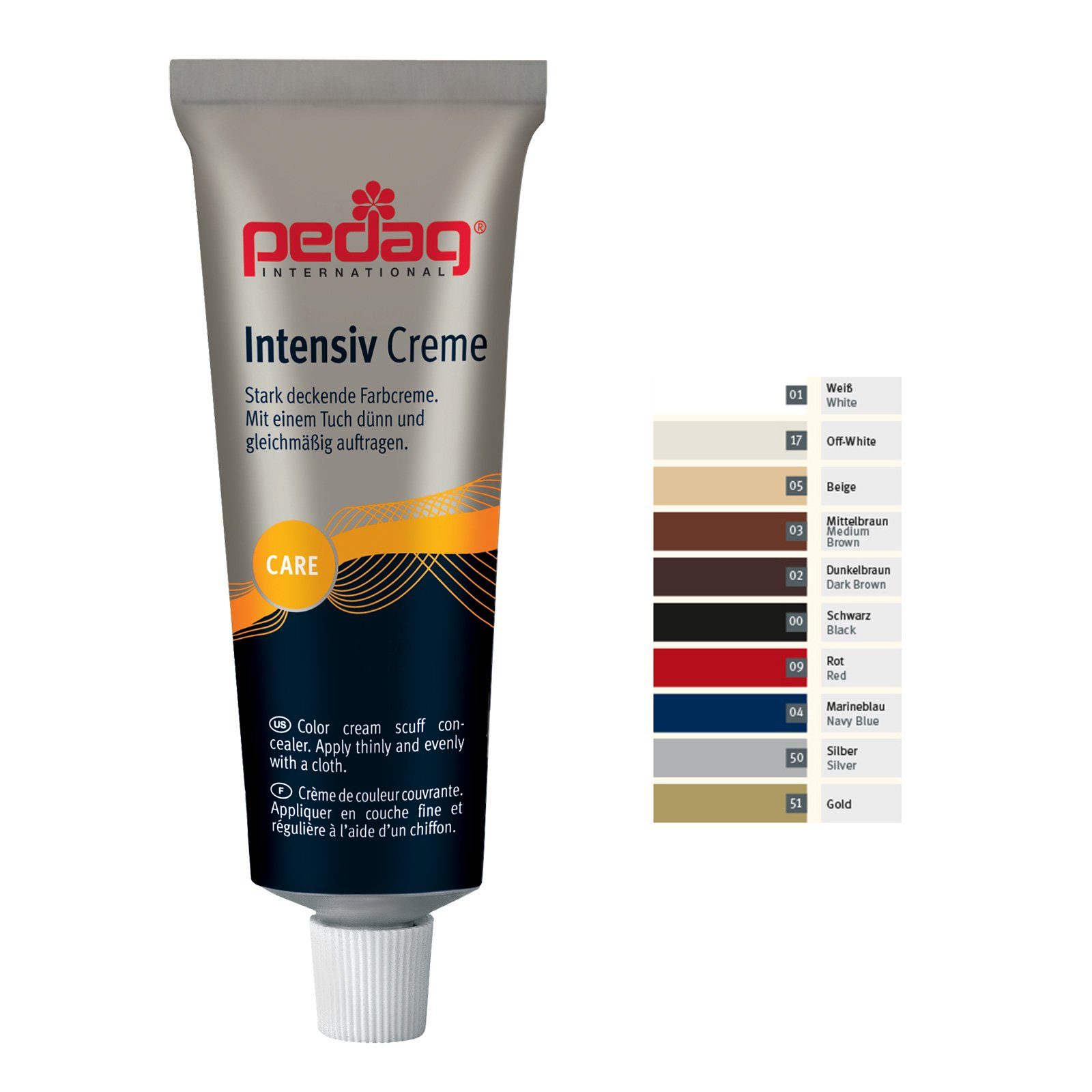 Pedag pedag Intensiv Creme Reparatur Schuhcreme 50ml Schuhcreme