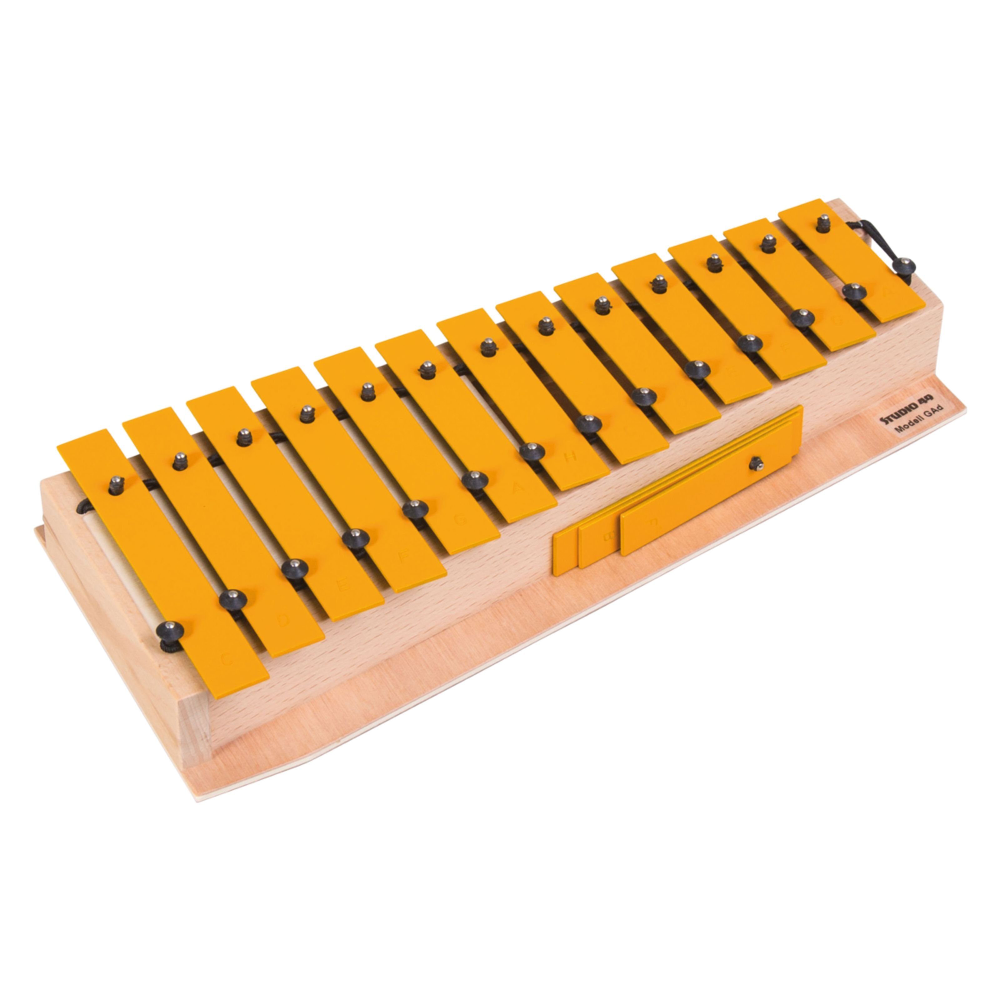 Studio 49 Glockenspiel,GAd Alt-Glockenspiel c2 - a3, Percussion, Orff Instrumente, GAd Alt-Glockenspiel c2 - a3 - Orff instrument