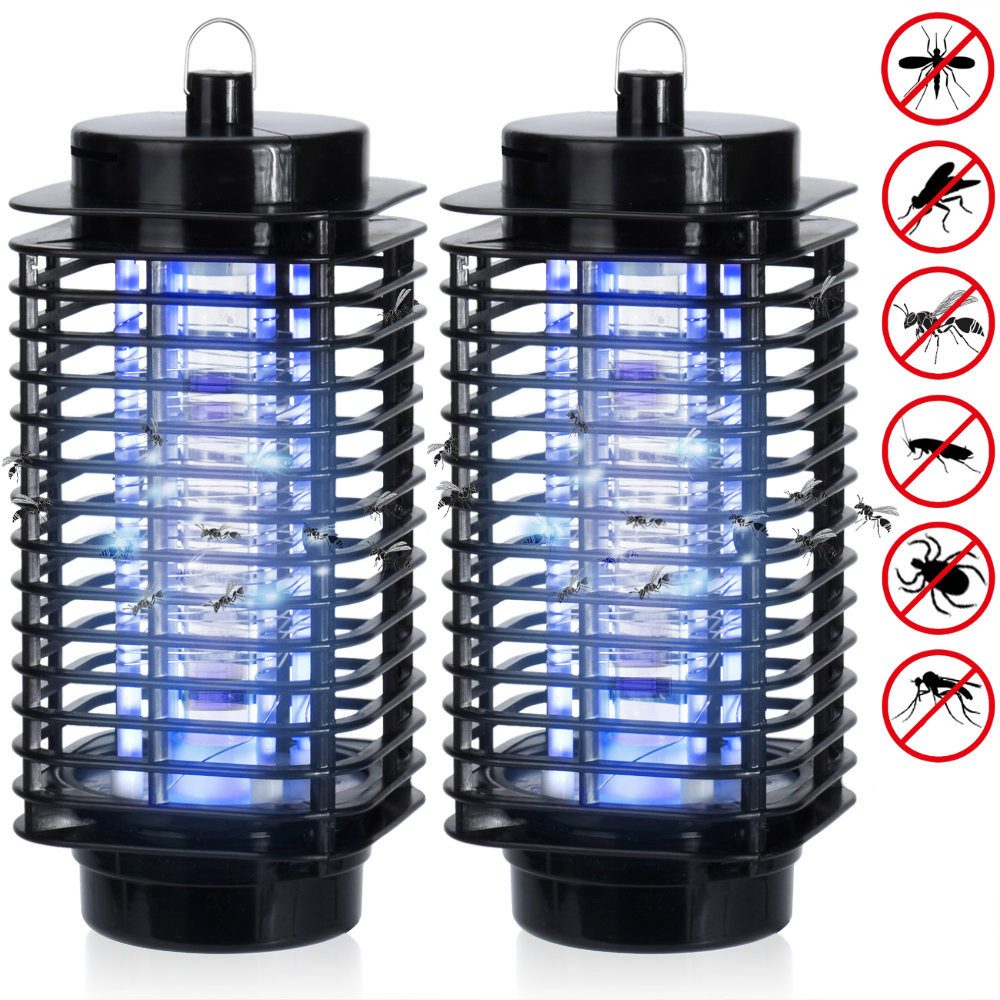 Thumbnail - monzana Ultraschall-Tierabwehr, Insektenvernichter 2er Set elektrisch UV LED indoor outdoor
