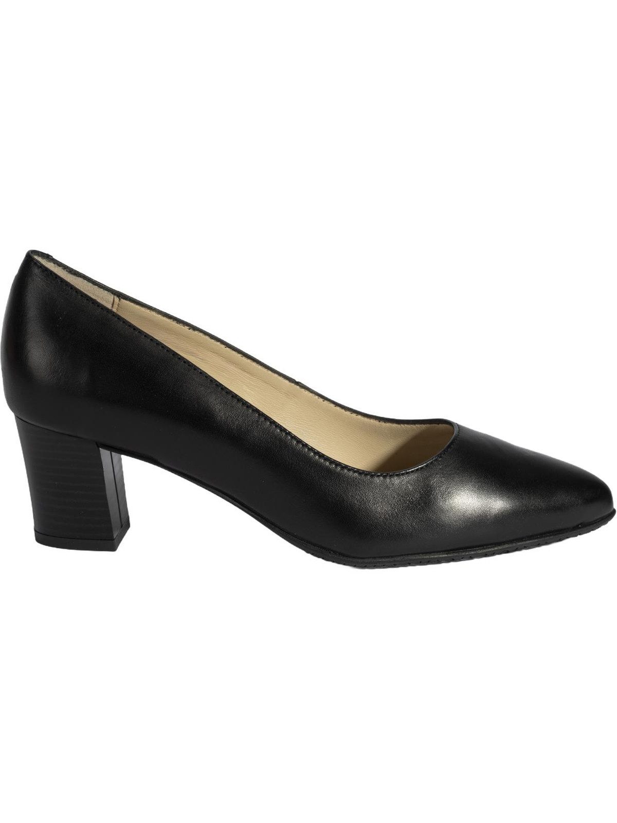 Desa Damen-Slipper – Obermaterial aus Lackleder, zum Hineinschlüpfen, Bloc Pumps