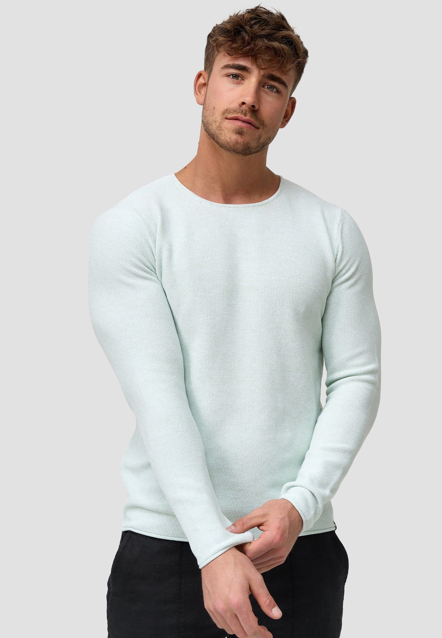 Indicode Strickpullover Herren Loakim Pullover Herrenpullover aus elastisch günstig online kaufen