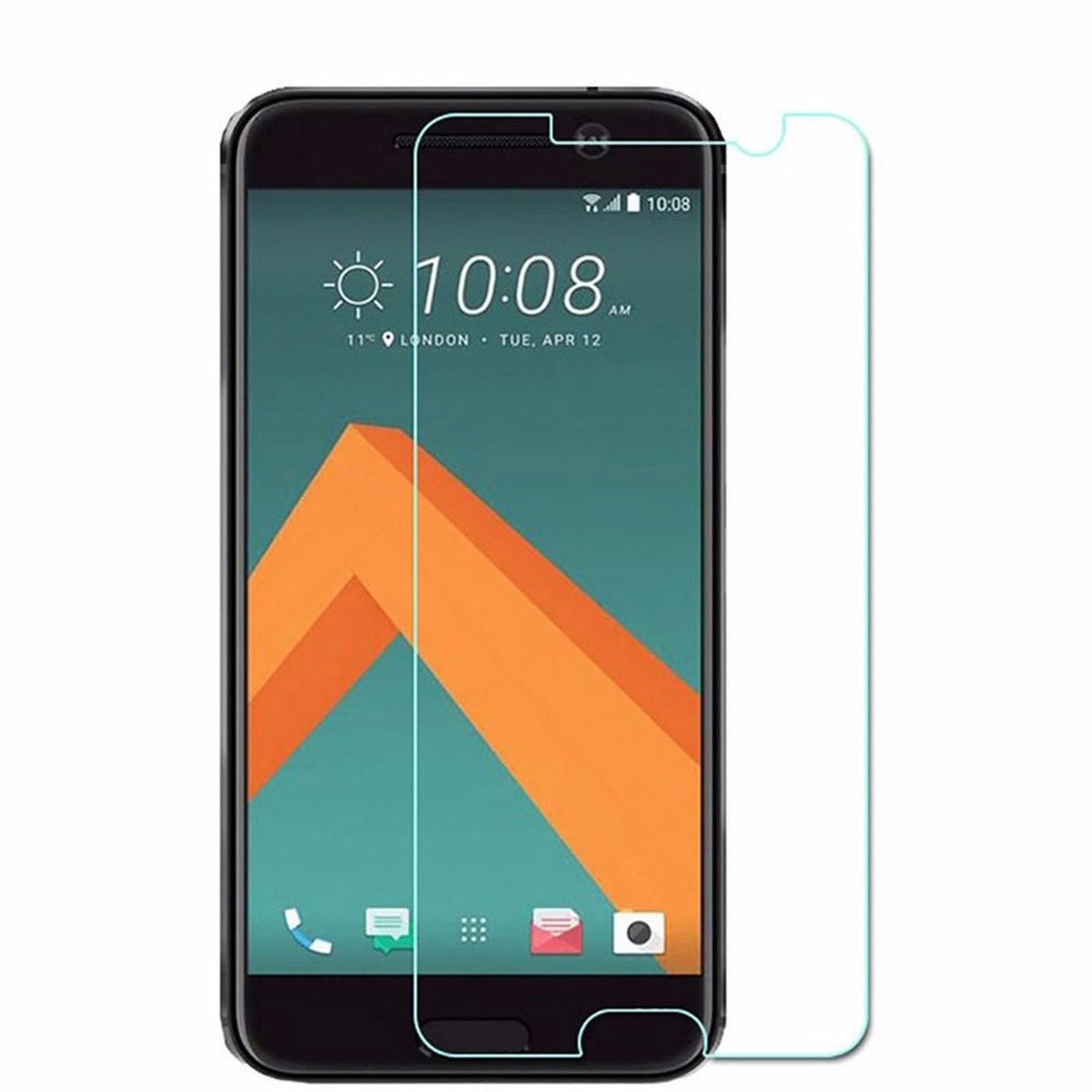 Lobwerk Displayschutzfolie Schutzglas für HTC Desire 10