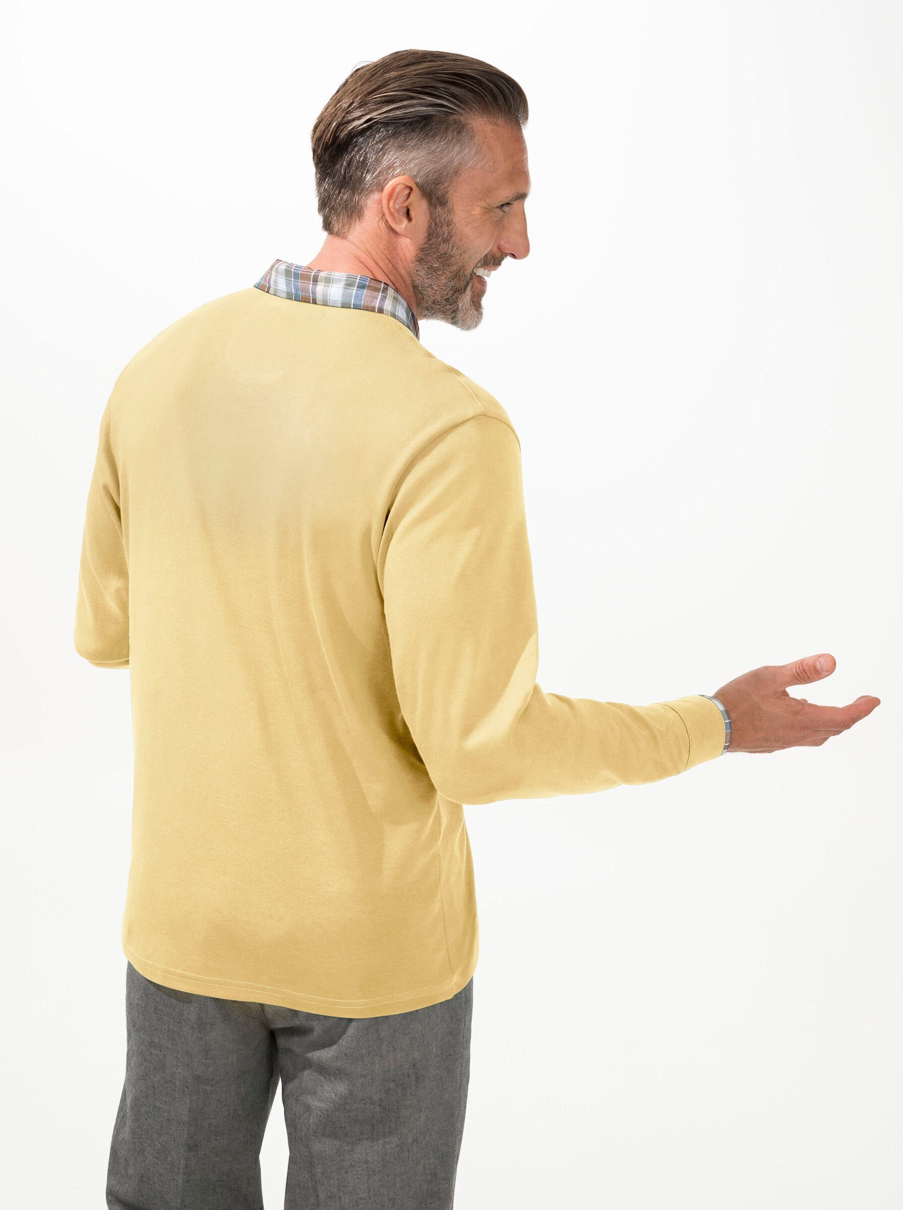 Witt T-Shirt Langarm-Poloshirt .