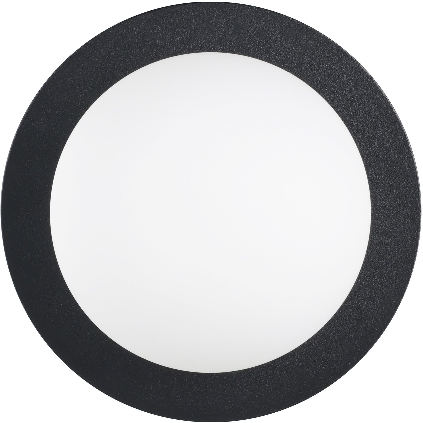 EGLO Deckenleuchte MOSIANO Wand- / Deckenlampe - Stahl - LED - 1X3,3W - IP44, LED fest integriert, Warmweiß, Wohzimmerlampe, Esszimmerlampe, Flur, Schlafzimmer, H11,5 x Ø11 cm
