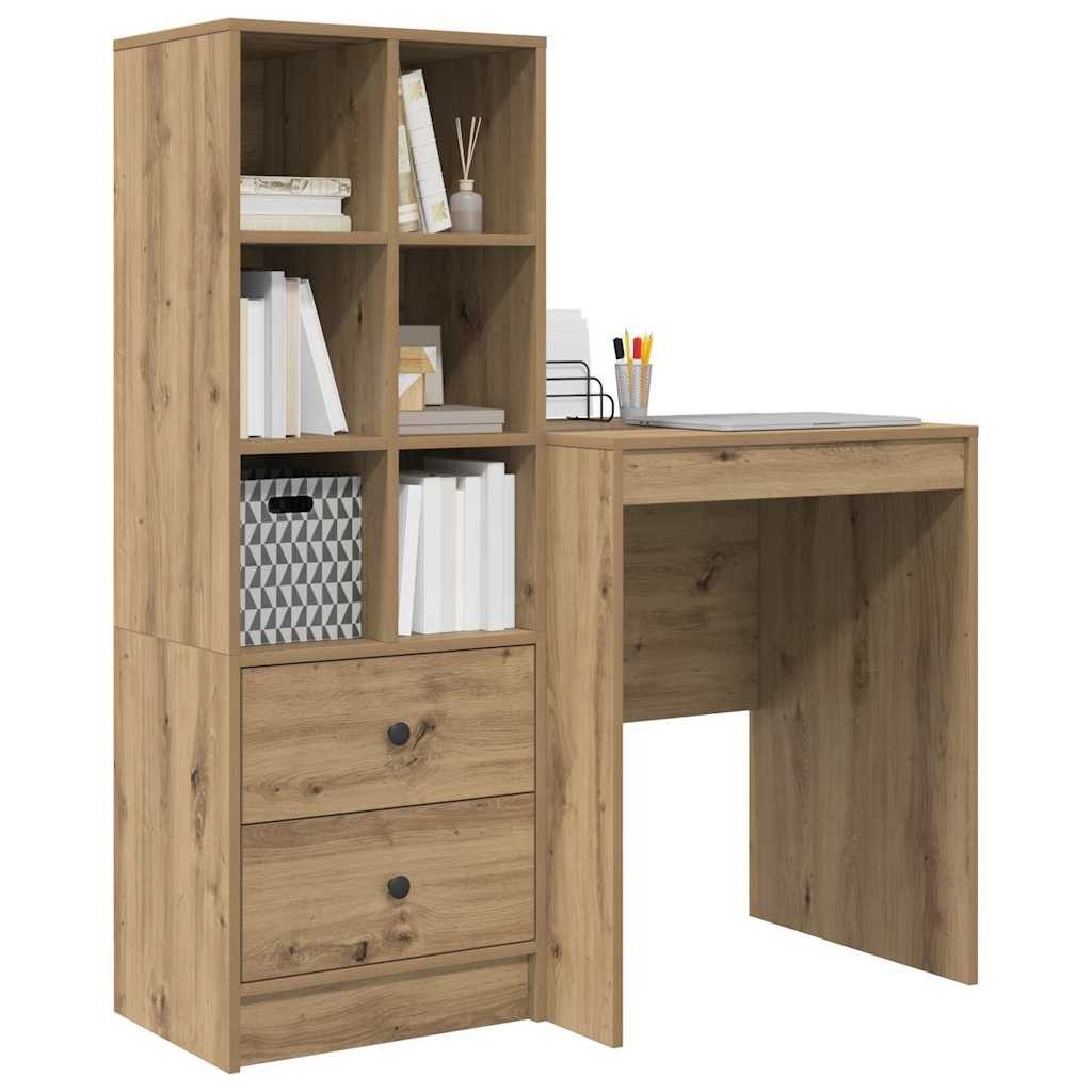 vidaXL Sideboard Schreibtisch mit Stauraum 2 günstig online kaufen