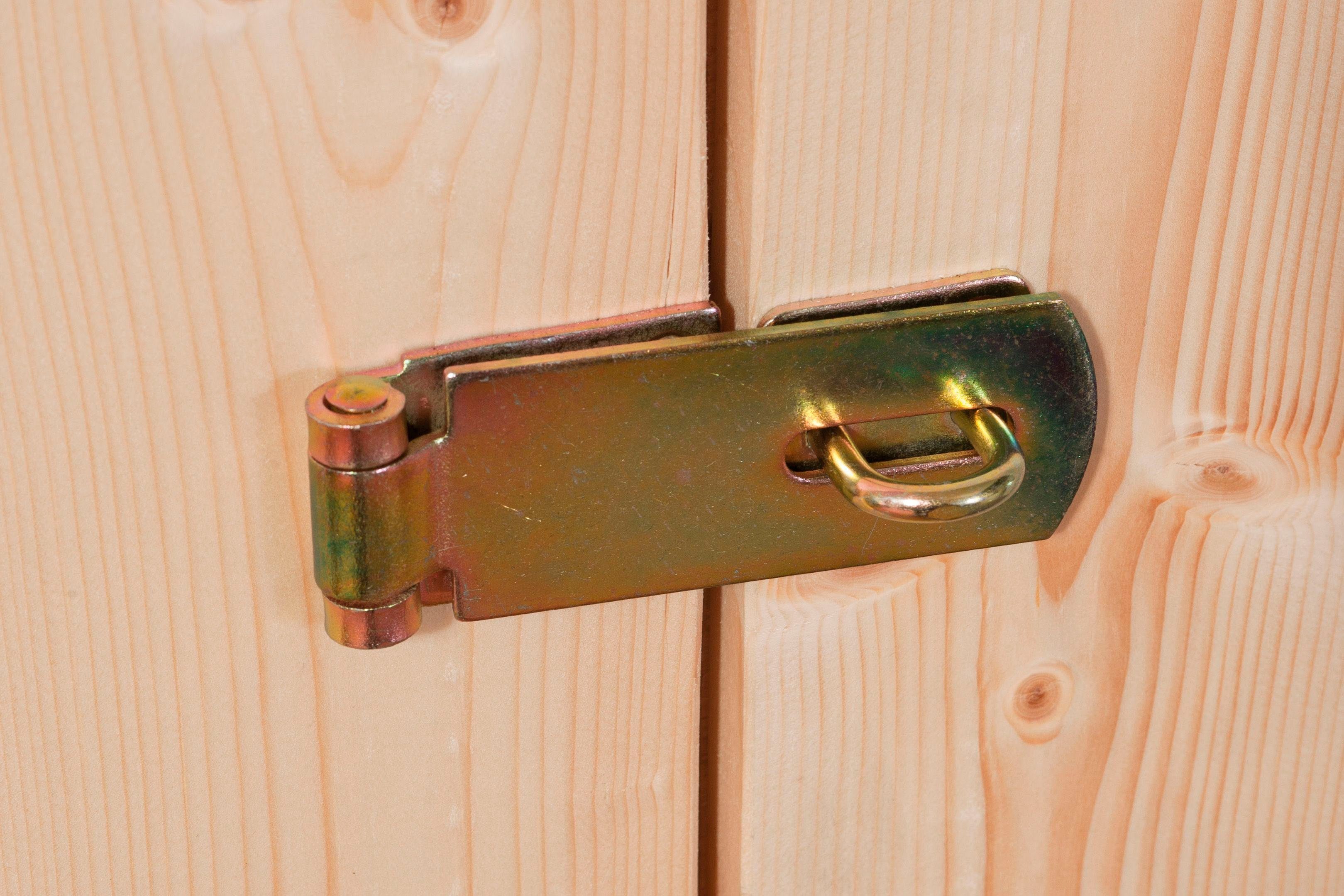 Karibu Gartenhaus Mühlentrup 3, BxT: 428x351,5 cm, terragrau oder naturbelassen