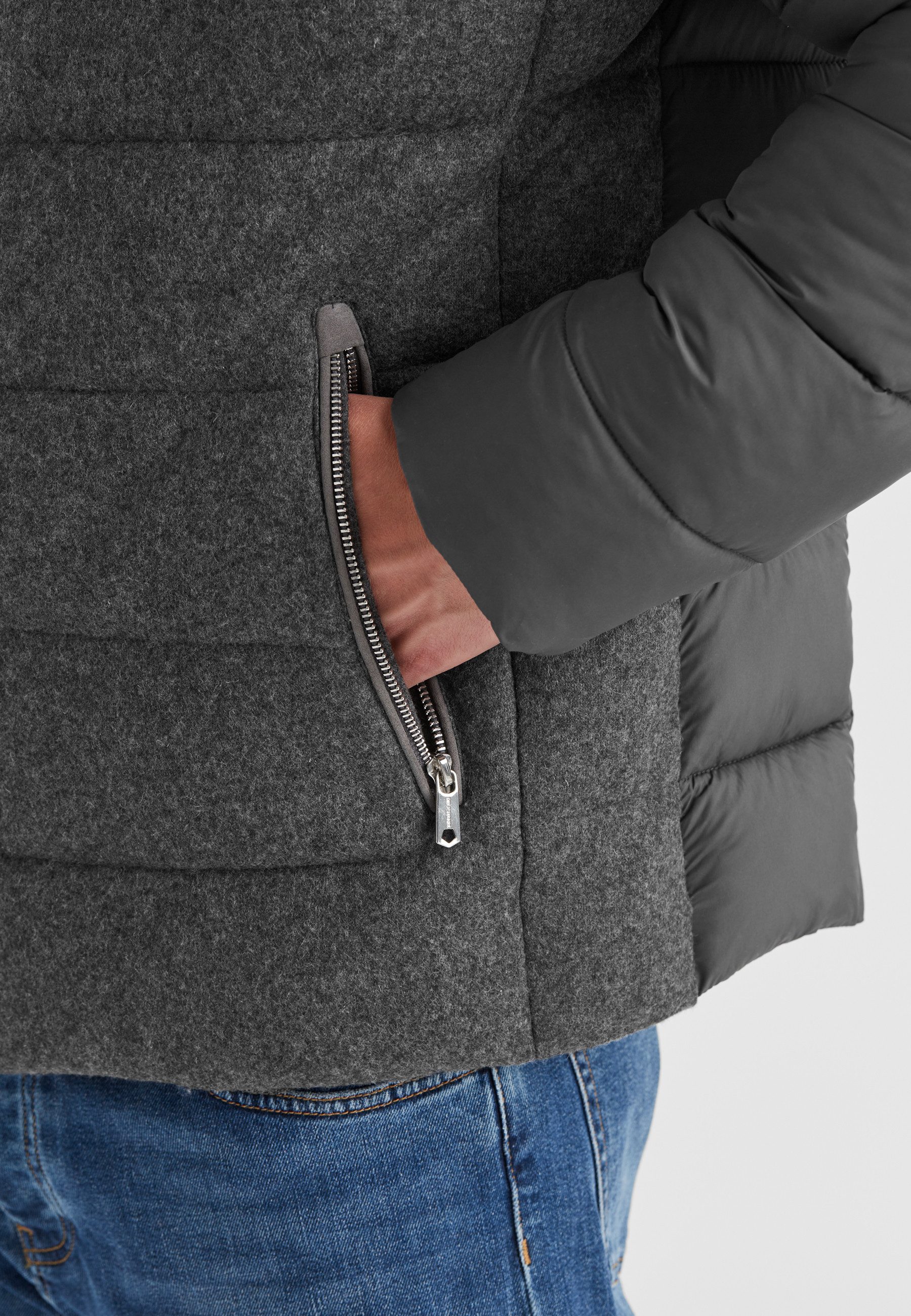 Milestone Steppjacke MSShepard Herren Übergangsjacke Jacke gesteppt normale Passform