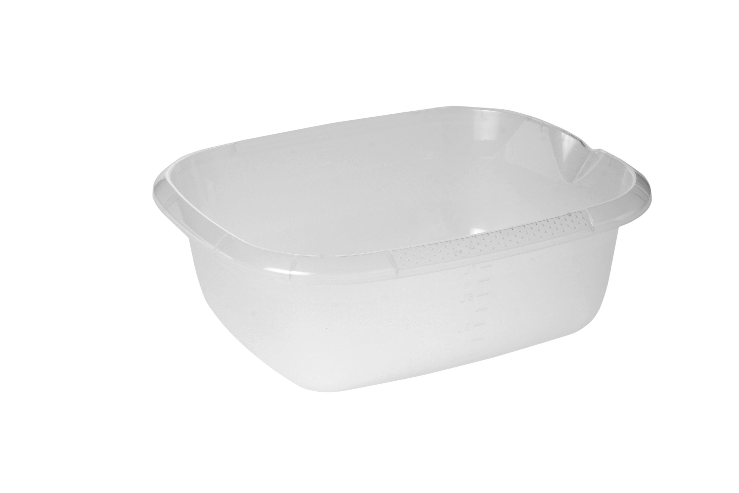 keeeper Schüssel Schüssel Eckig Björk 9L transparent, 38x32x14 cm