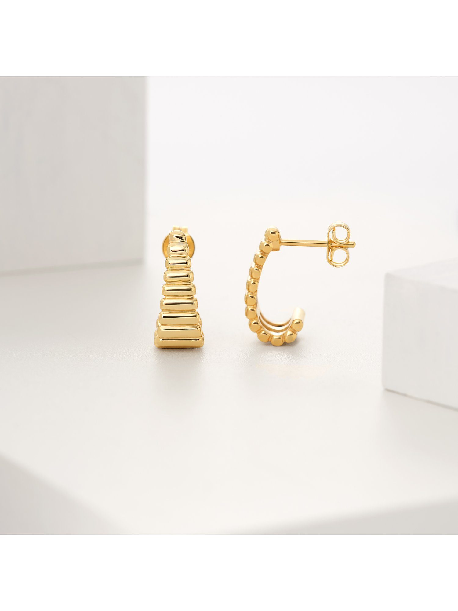 CHRIST Paar Ohrstecker CHRIST Damen-Ohrstecker 585er Gelbgold günstig online kaufen