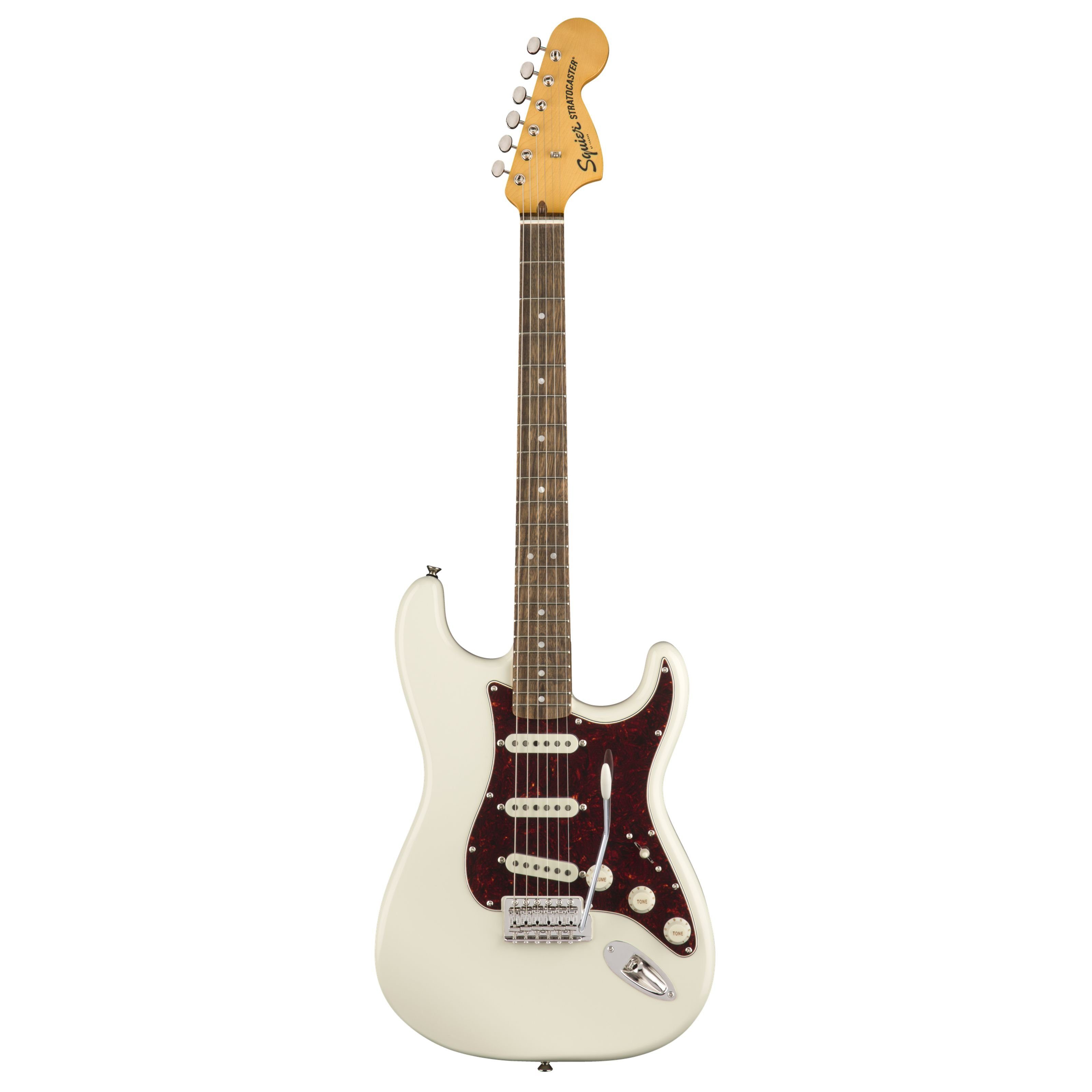 Squier E-Gitarre, E-Gitarren, ST-Modelle, Classic Vibe '70s Stratocaster Olympic White - E-Gitarre