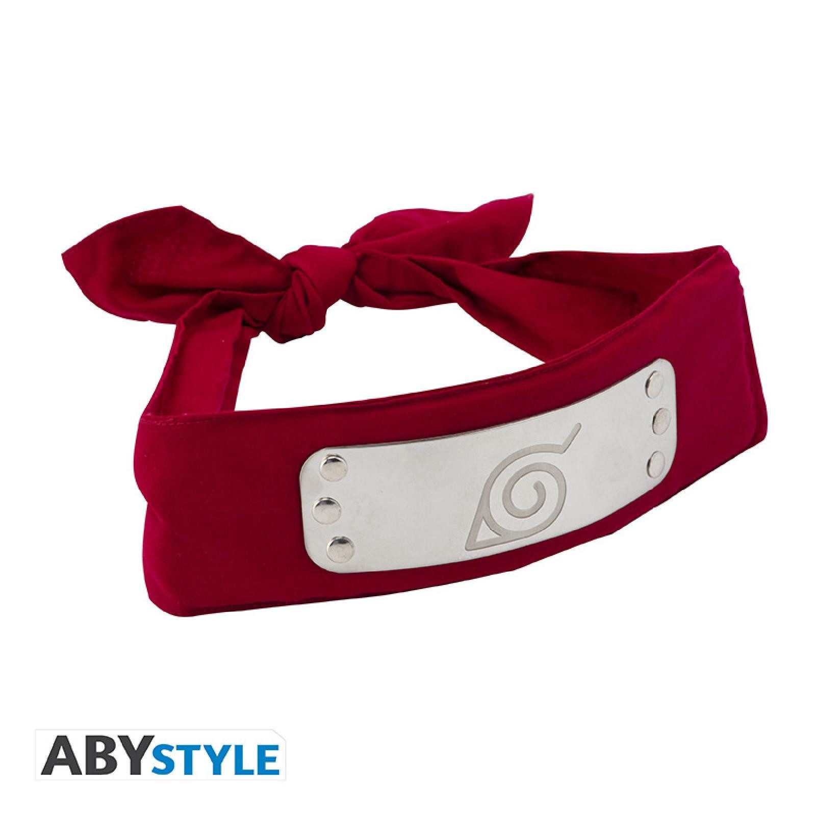 ABYstyle Stirnband NARUTO SHIPPUDEN - Headband - Red Konoha - Kinder Größe