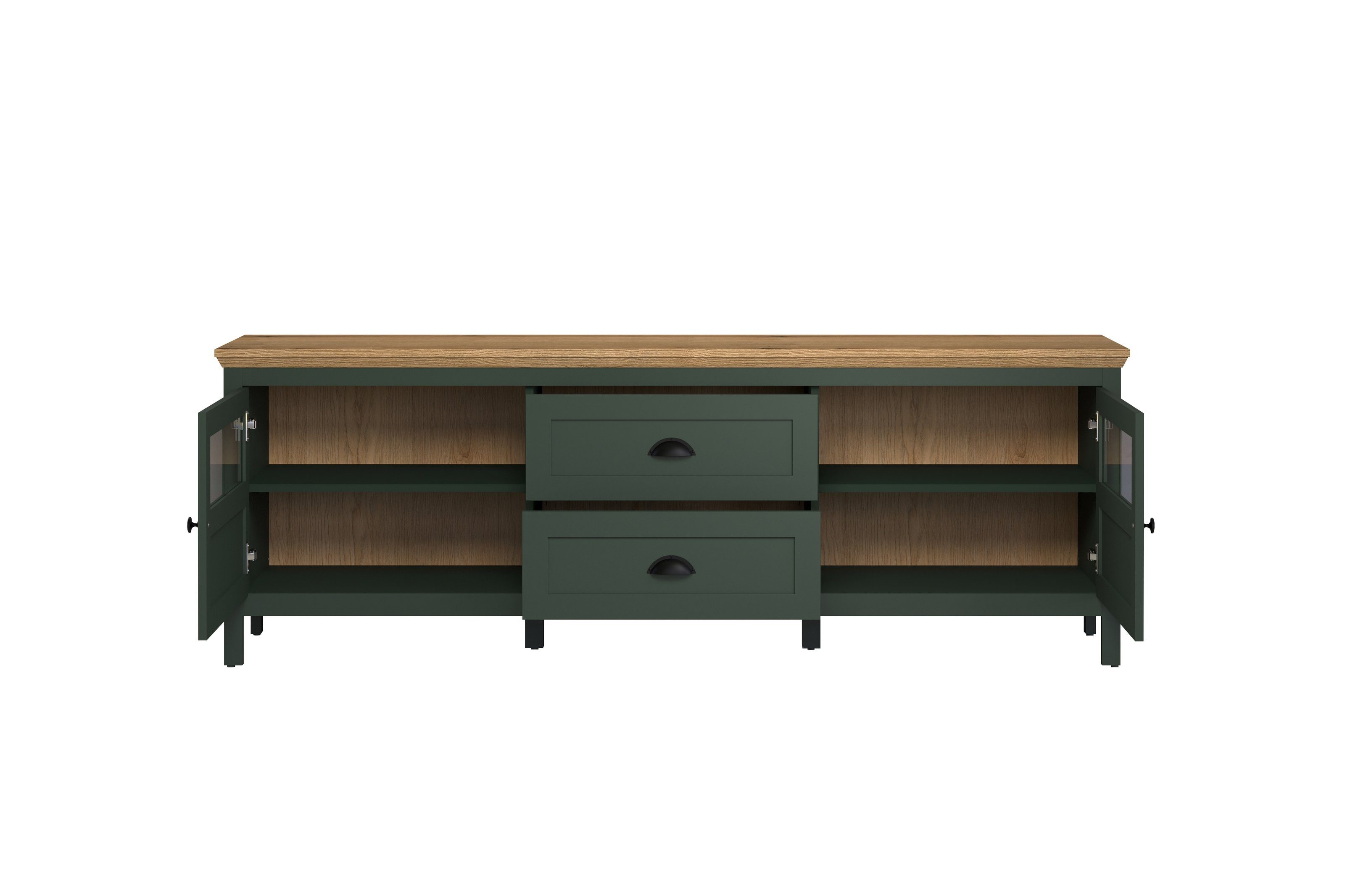 möbelando TV-Schrank Stanton 184 x 64 x 45 cm (B/H/T)