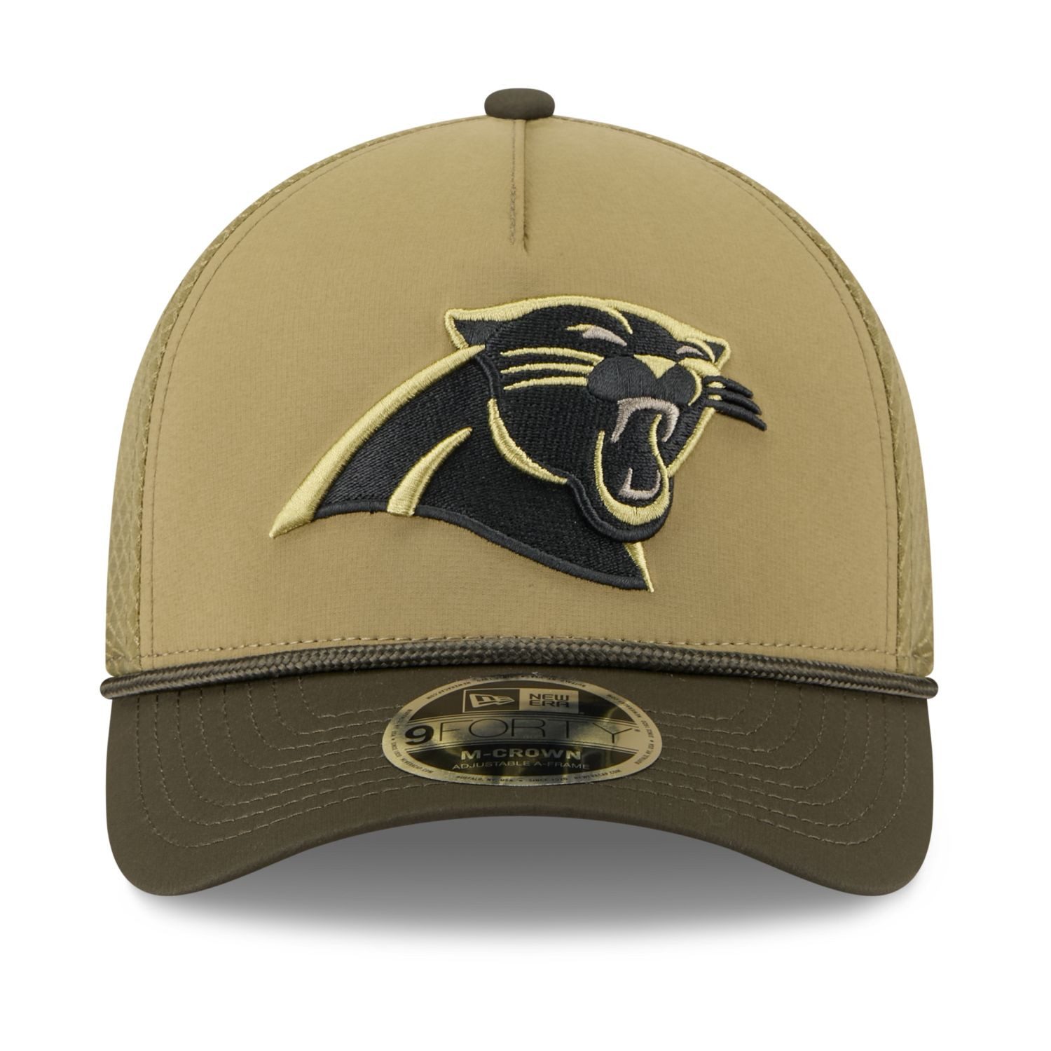 New Era Trucker Cap 9Forty MCrown SALUTE Carolina Panthers