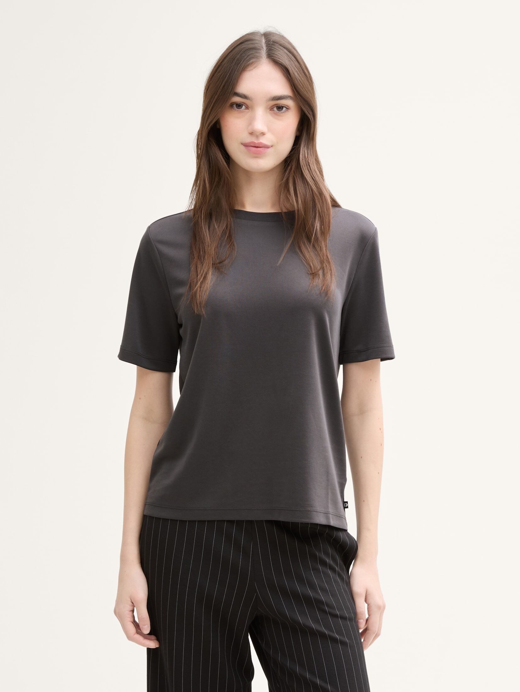 TOM TAILOR Denim T-Shirt T-Shirt Basic Loose Fit T-Shirt günstig online kaufen