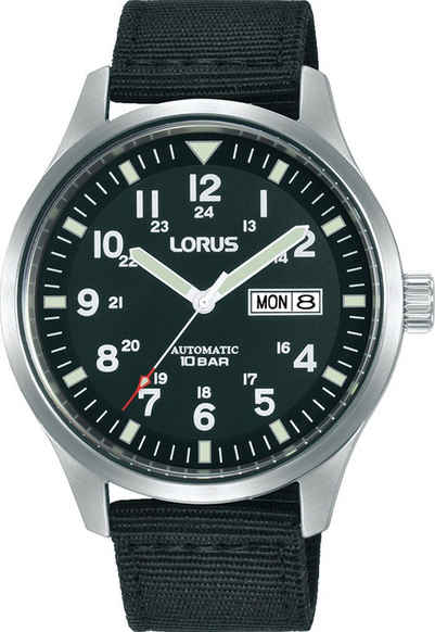 LORUS Automatikuhr RL411BX9, Armbanduhr, Herrenuhr, Datum