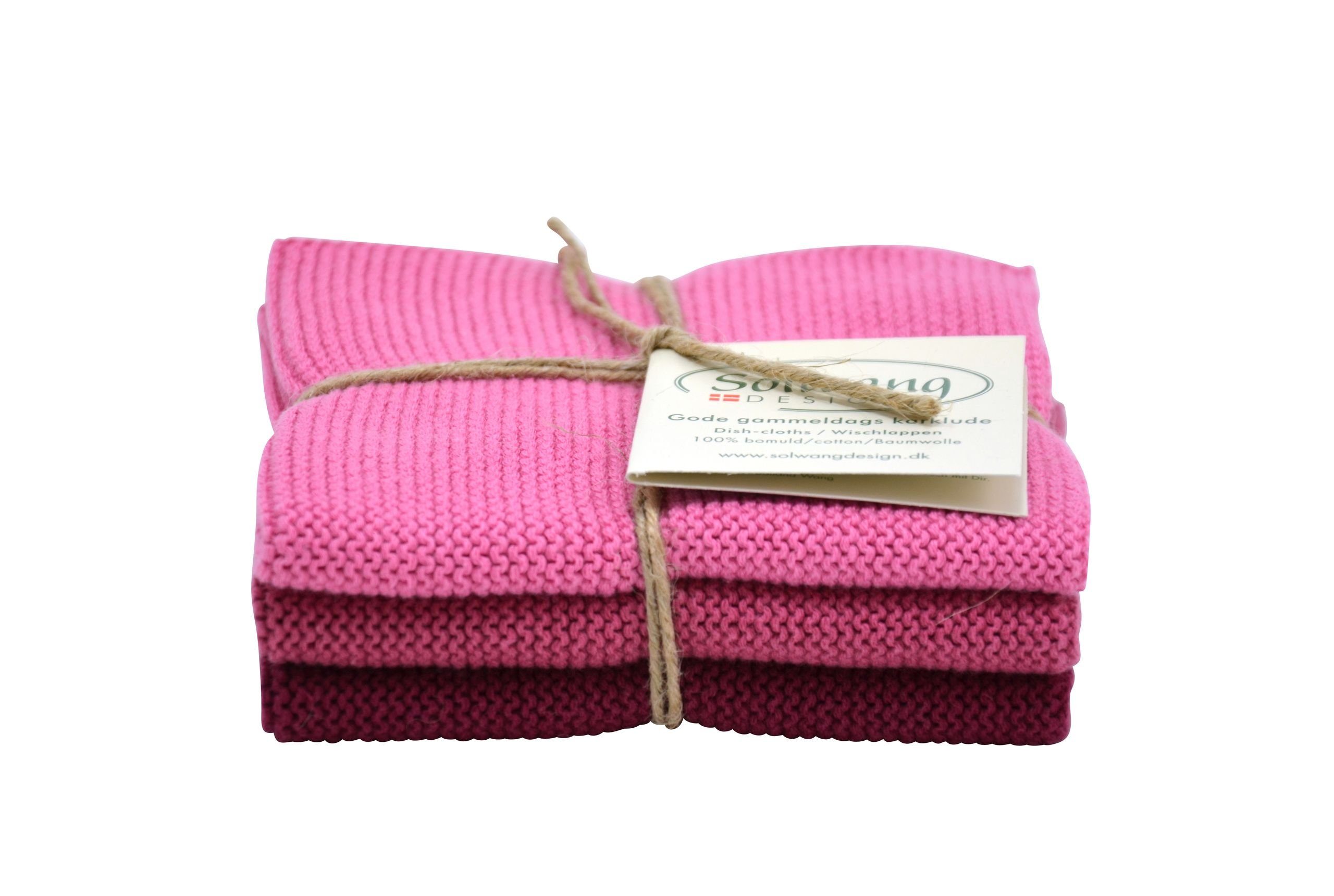 Solwang Spültuch Solwang Wischtuch 3er Set 25x25 cm