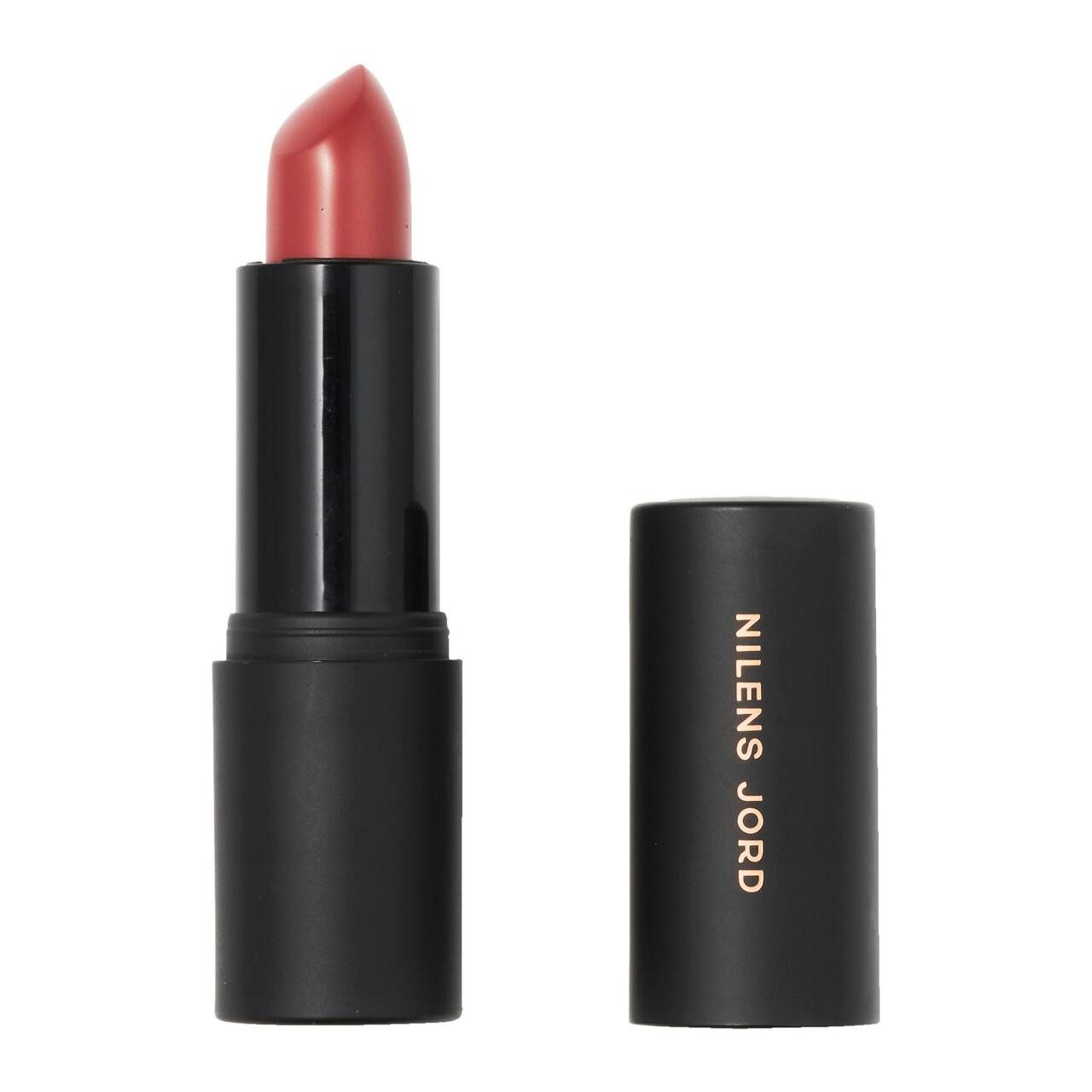 Nilens Jord Lippenstift Lipstick, Verwöhne deine Lippen mit Cinnamon Red, einem crem