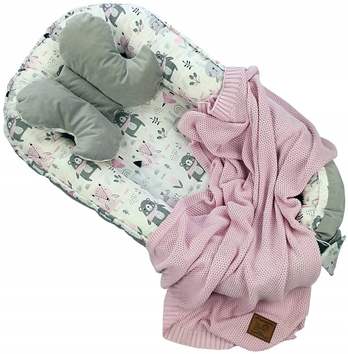 Pamek Babybett Babybett Babynestchen 10in1 Babynest Kinderbett Kokon zum schlafen, Made in Europe – Bild 3 von 5