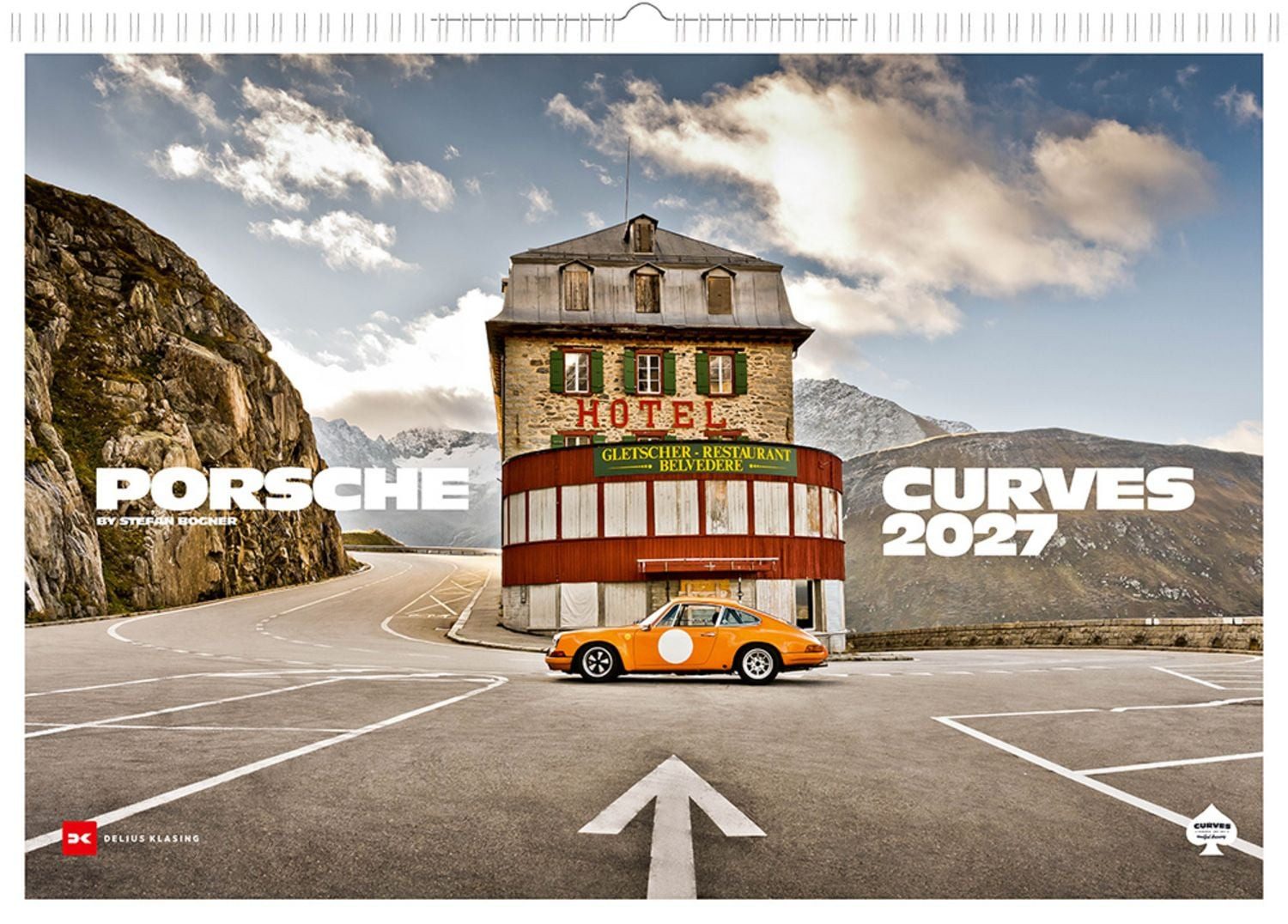 Delius Klasing Wandkalender Porsche Curves 2027