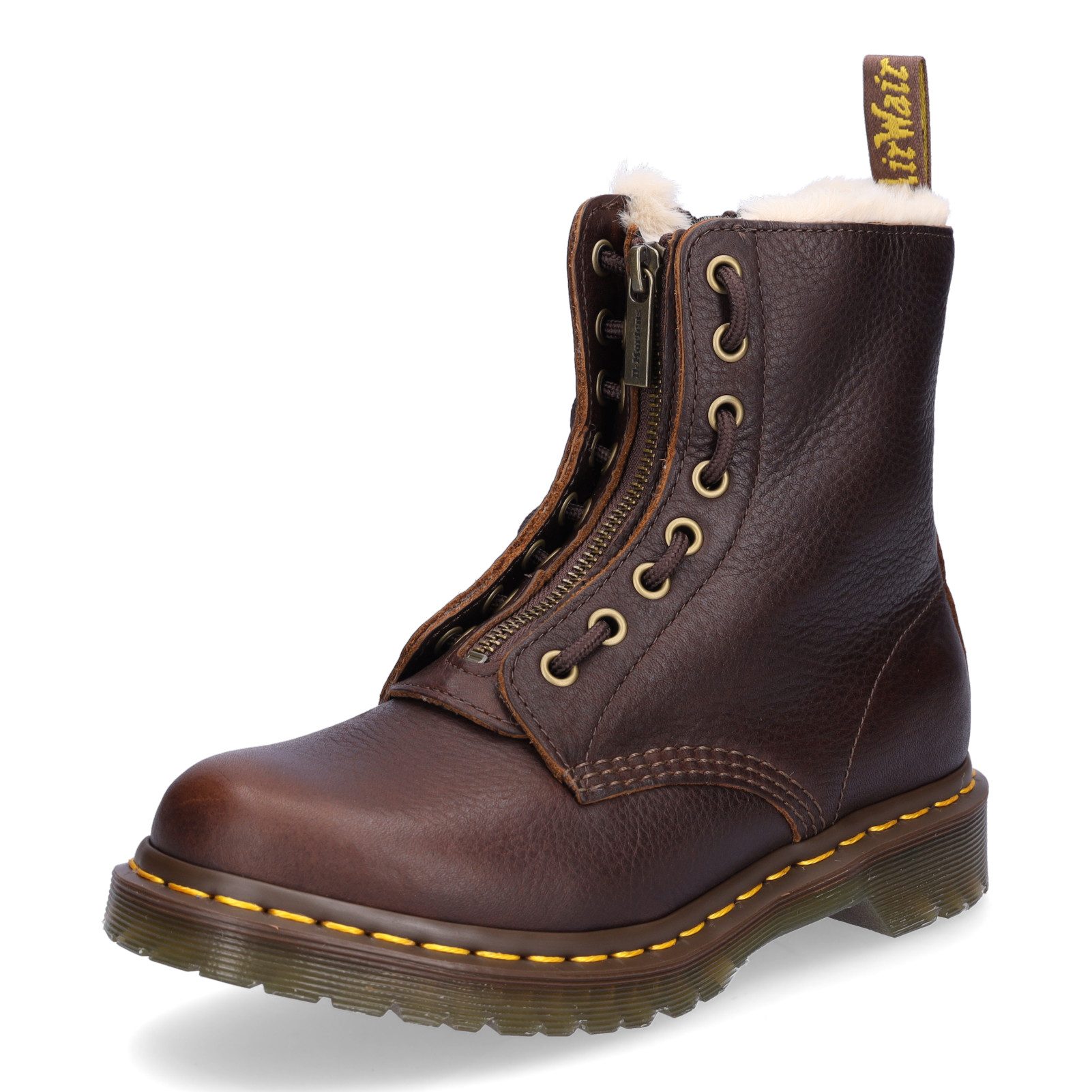 DR. MARTENS Dr. Martens Damen Boot dunkelbraun Ankleboots