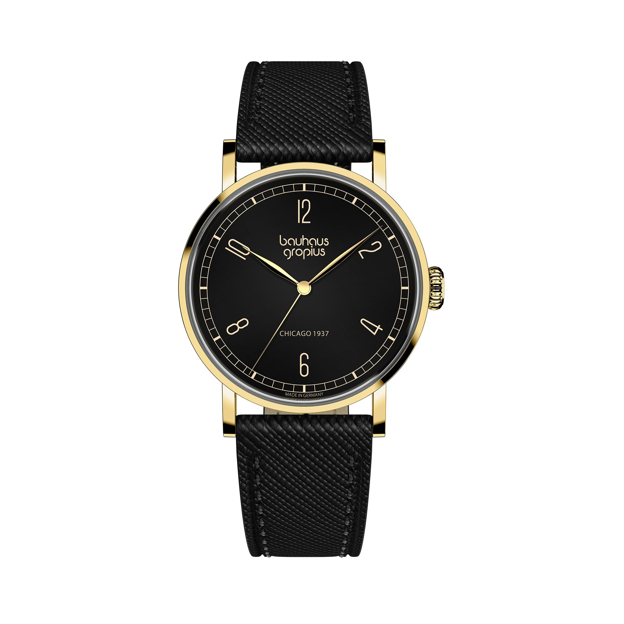 Quarzuhr Damenuhr, Made in Germany, Saphirglas, Frauen am Bauhaus - WGNL 002-03