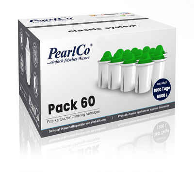 PearlCo Kalk- und Wasserfilter Filterkartuschen Classic Alkaline Pack 60