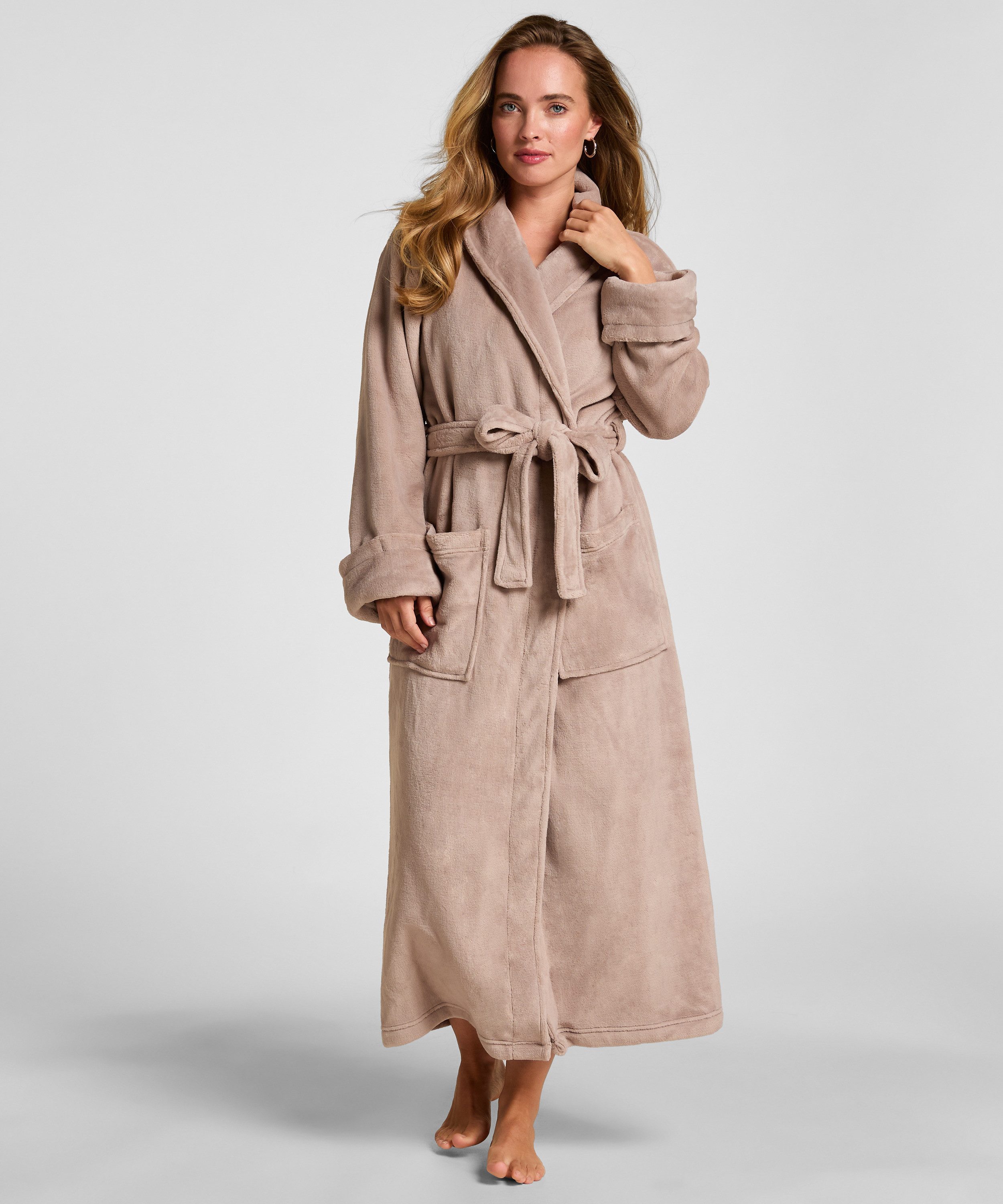 Hunkemöller Bademantel Soft Fleece Bathrobe