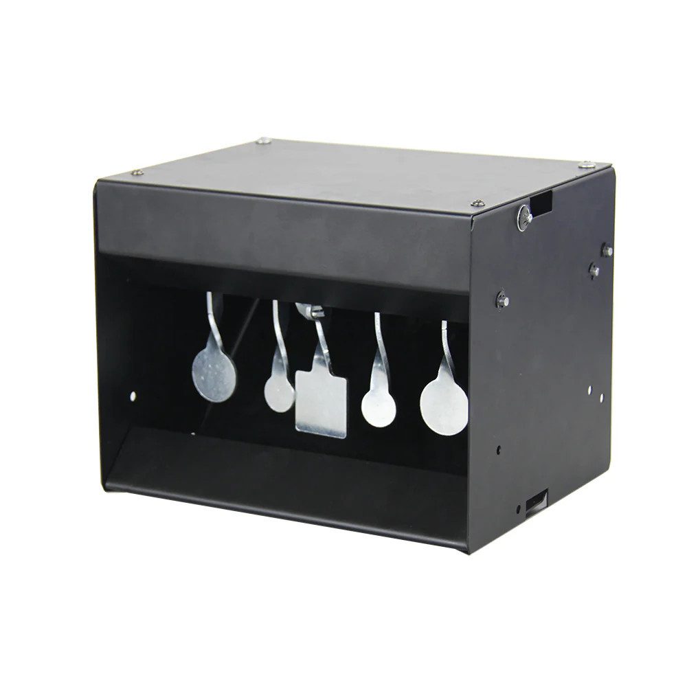 Bundviel Zielscheibe Luftgewehr Zielsystem Metall Pellet Fallsystem 5 Ziele Airgun Target