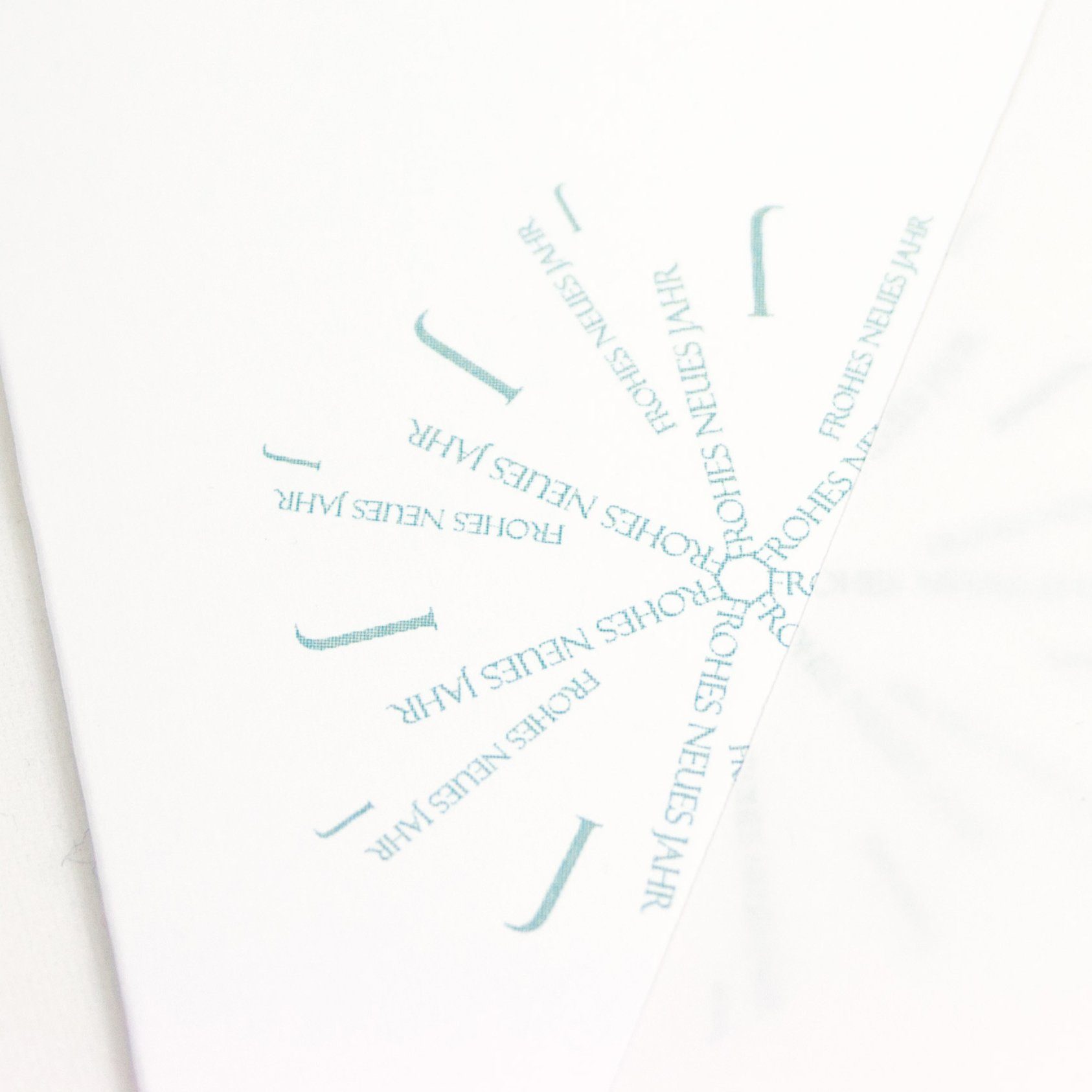 Grußkarte Weiß) in Grußkarte (Umschlag Bow & Hummingbird Feuerwerk