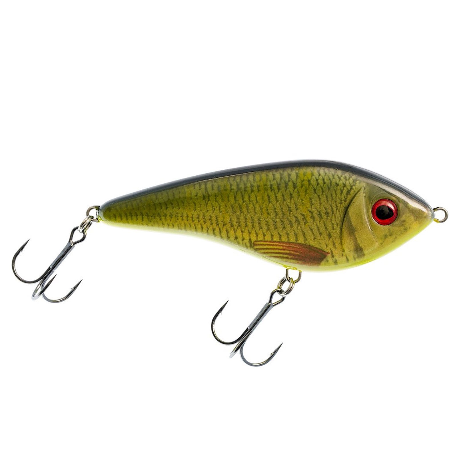 Westin Fishing Kunstköder, Westin Swim 12cm 53g Suspending Roach/Perch Jerkbait Sonderfarben