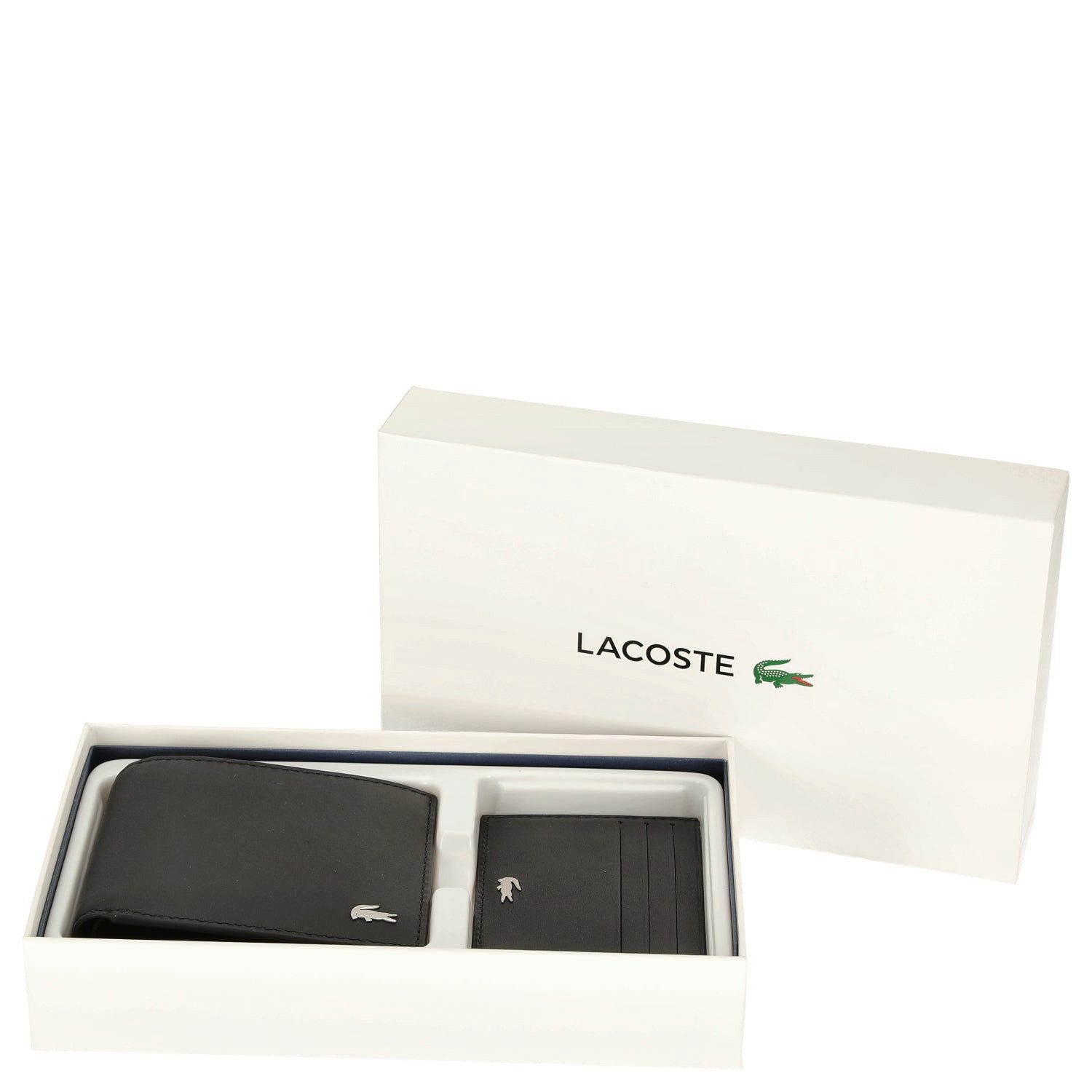 Lacoste Geldbörse FG - Men Geldbörse und Kreditkartenetui 6cc 11 cm (black)
