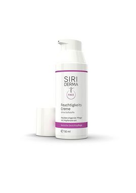 Siriderma Hautcreme SIRIDERMA Feuchtigkeitscreme basisch 50 ml ohne Duftstoffe - Mischhaut, Erhöht die Vitalität der Haut