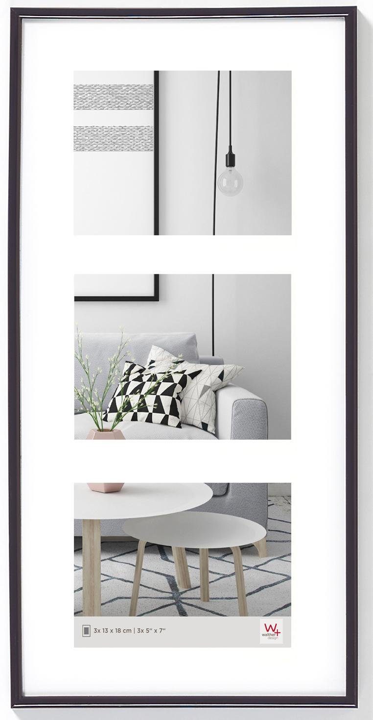 Walther Bilderrahmen Kunststoffrahmen 3x 13x18 KB338S günstig online kaufen