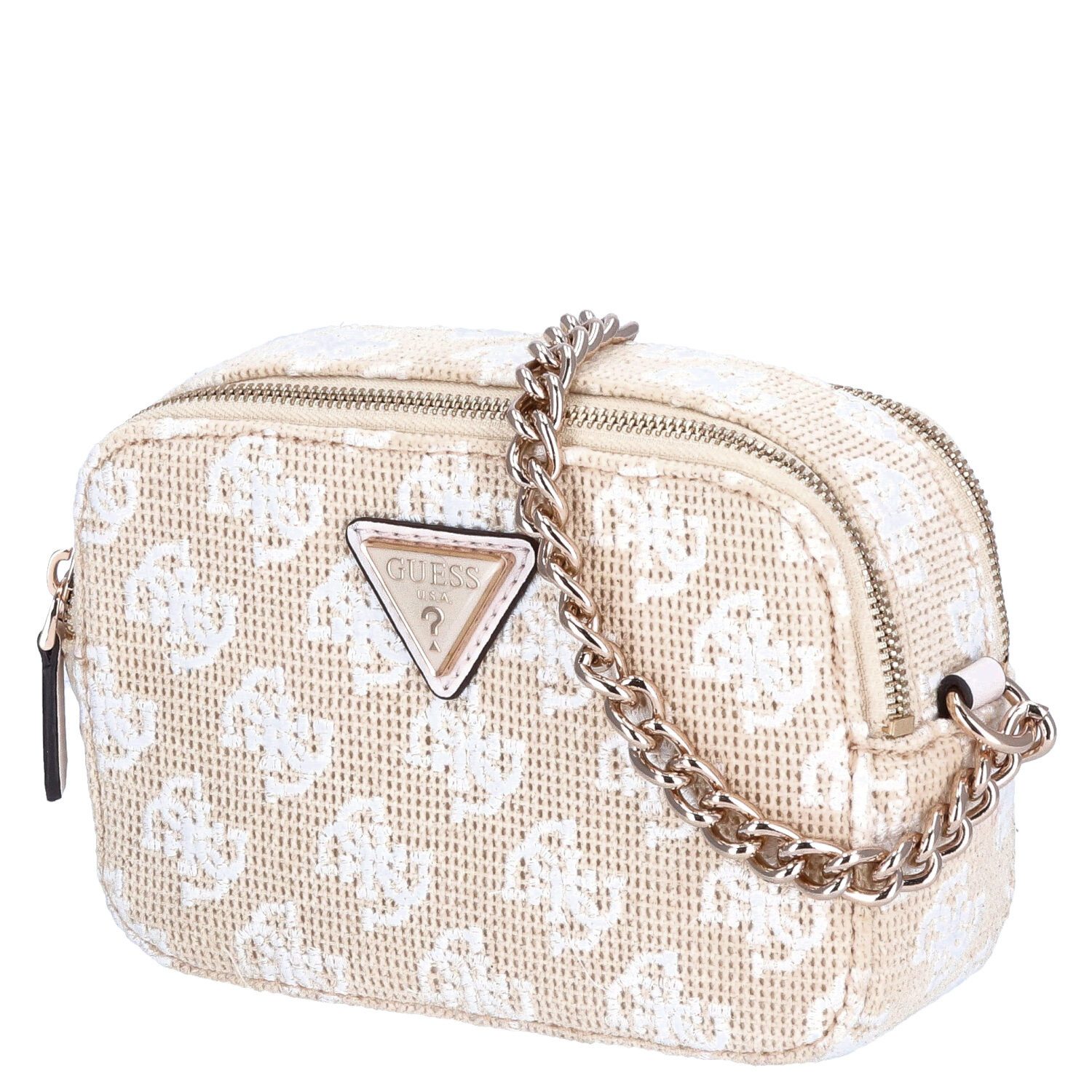 Umhängetasche GUESS Damen Umhängetasche Vikky II White Logo