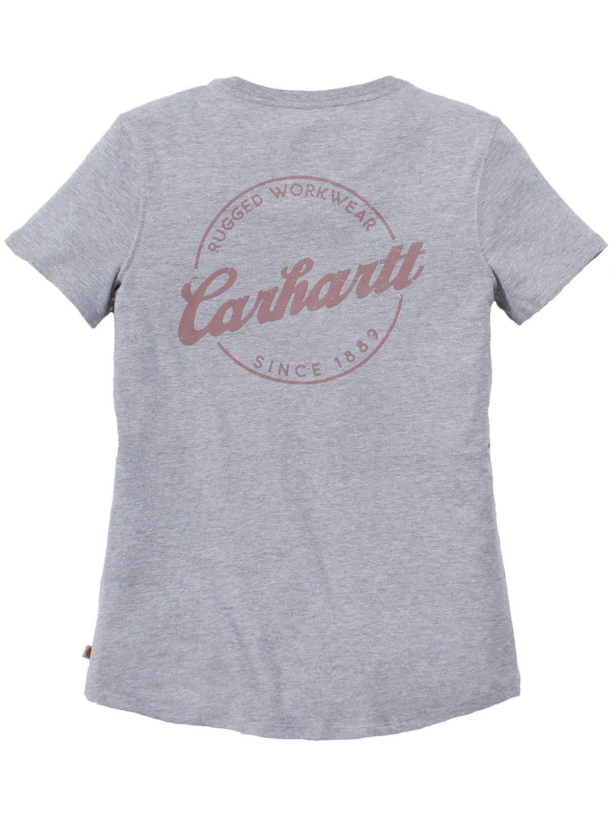 heather V-Neck Carhartt T-Shirt T-Shirt grey Carhartt