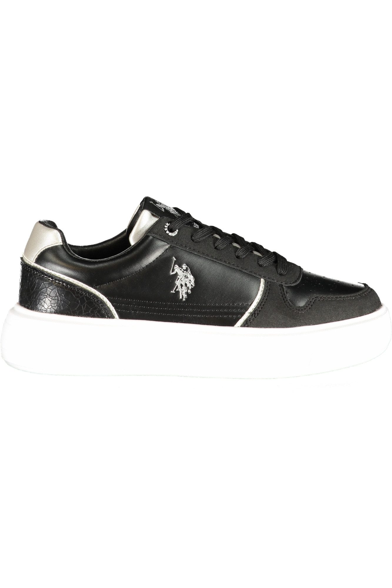 U.S. GRAND POLO Sneaker Damen Sneakers Schwarz: Stilvolle Sportschuhe mit