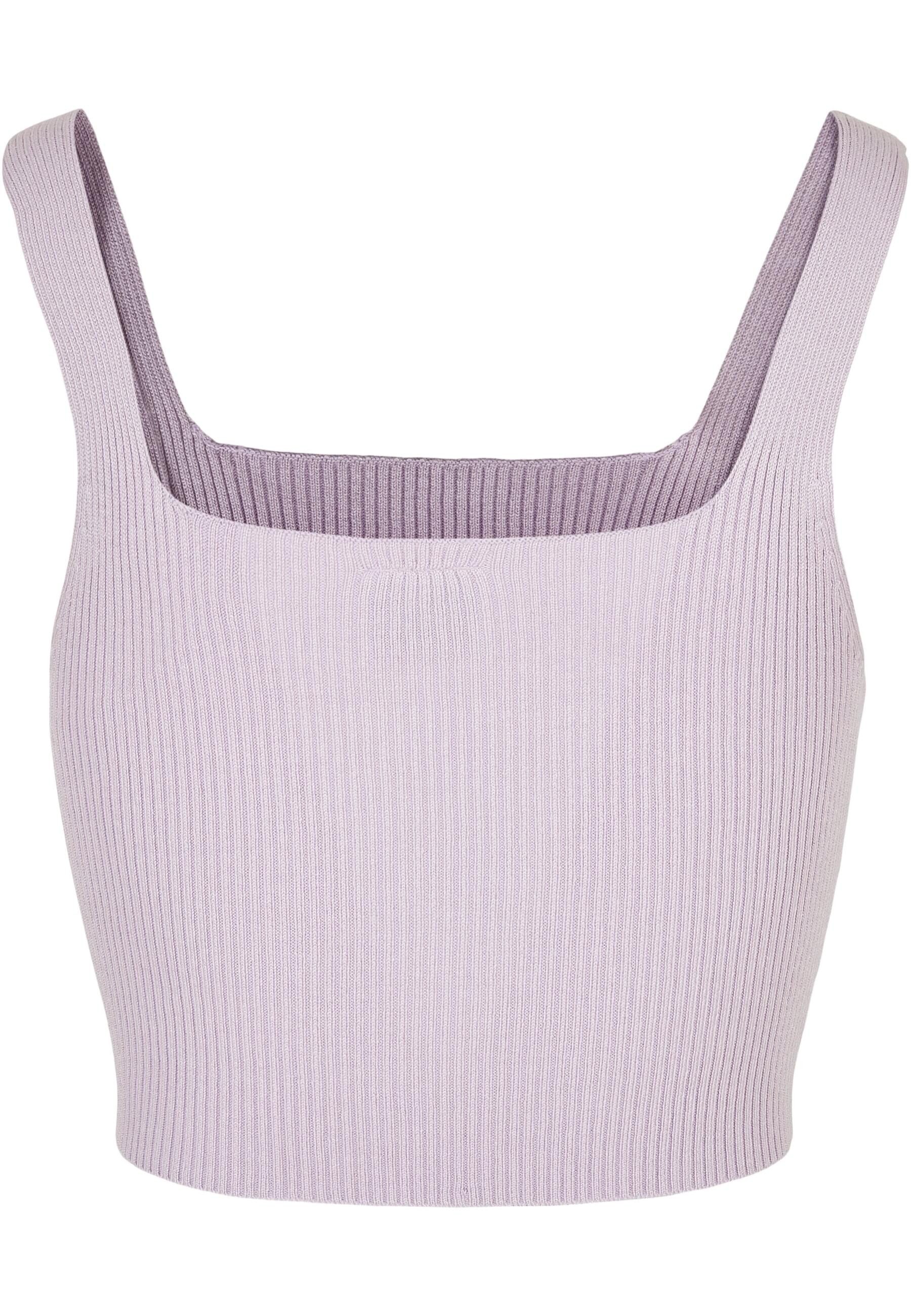 URBAN CLASSICS Muskelshirt "Urban Classics Damen Ladies Rib Knit Top", (1 t günstig online kaufen