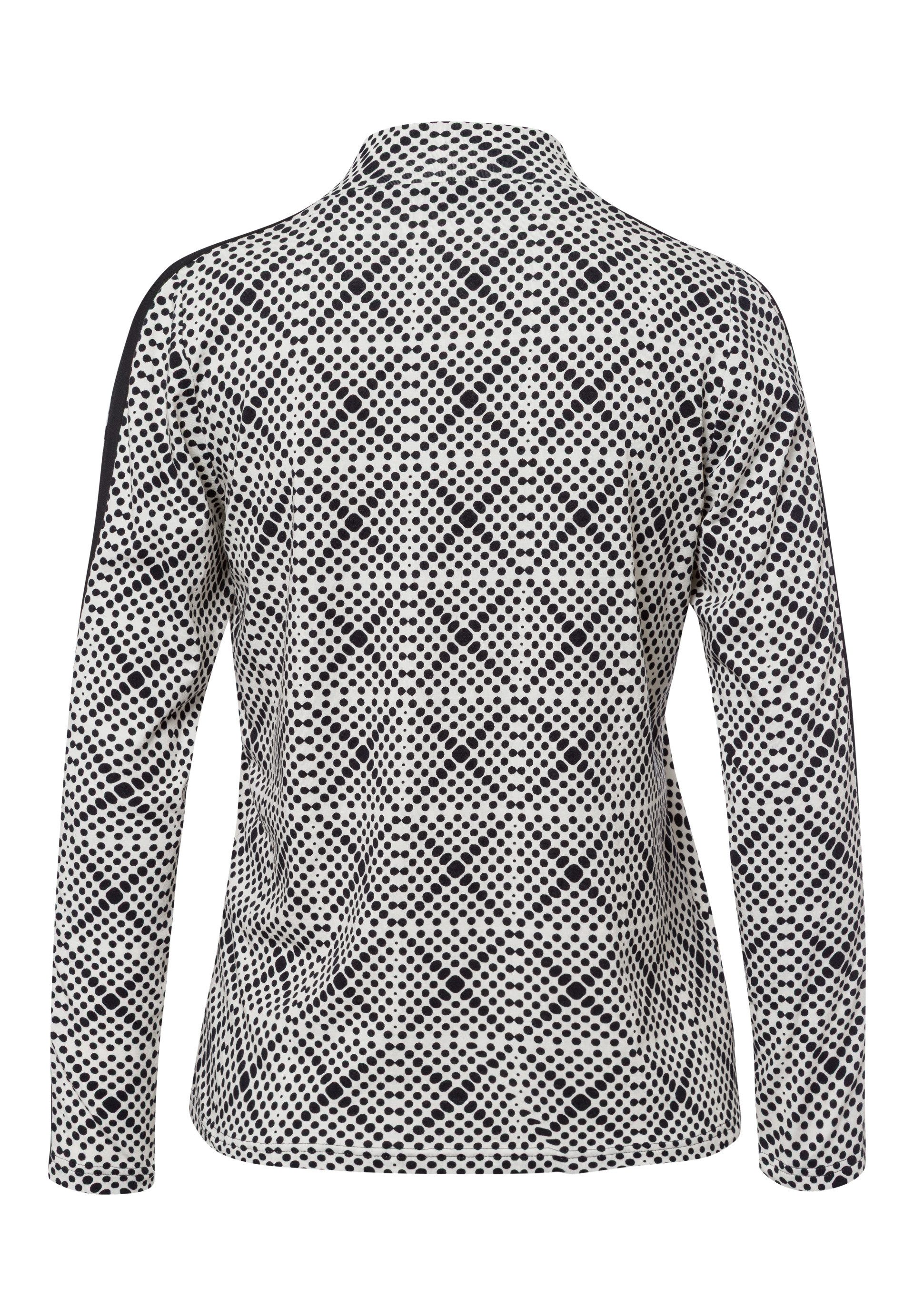 TUZZI T-Shirt Shirt EBONY & IVORY in modernem Punktdesign günstig online kaufen