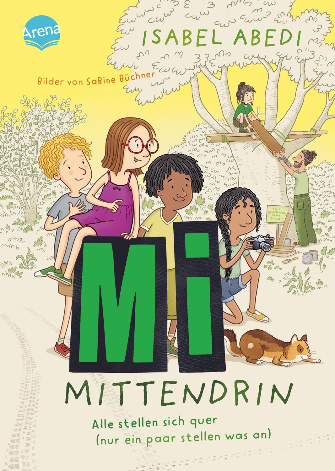 Kinderbuch Mi mittendrin (2). Alle stellen sich quer (nur ein paar stellen was an Isabel Abedi